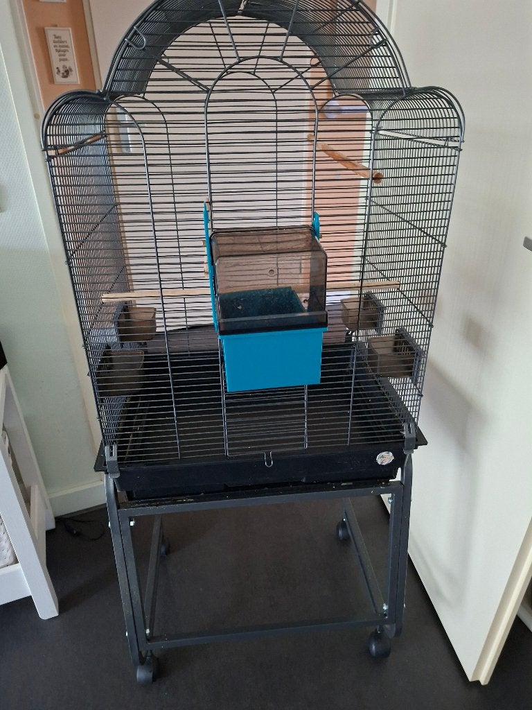 vogelkooi, Dieren en Toebehoren, Ophalen, Gebruikt, Metaal, Vogelkooi
