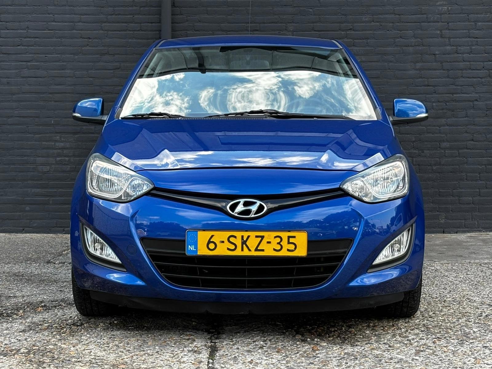 Hyundai I20 1.2i First Edition TREKHAAK|151899KM|AIRCO|ELEK, Auto's, Hyundai, Euro 5, Gebruikt, 4 cilinders, Blauw