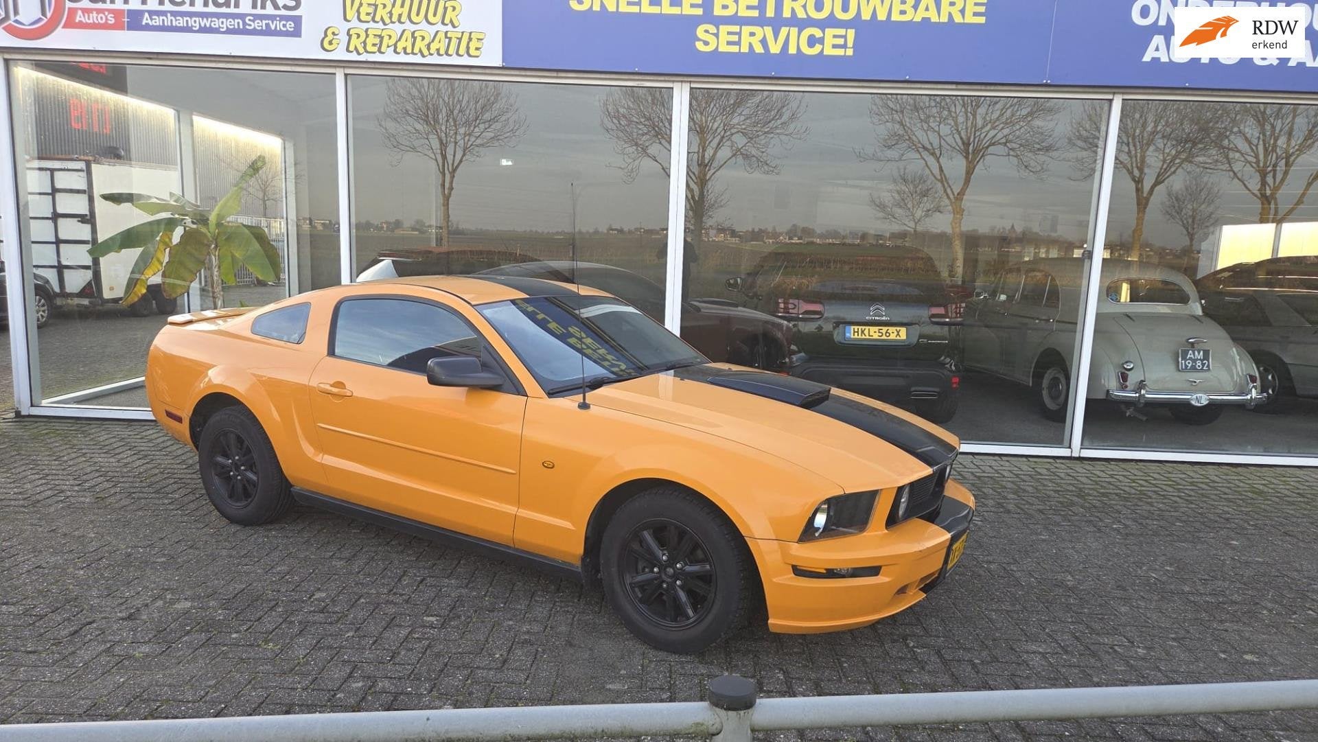 Ford USA Mustang 4.0 V6, Auto's, Gebruikt, 4 stoelen, Grijs, Mustang