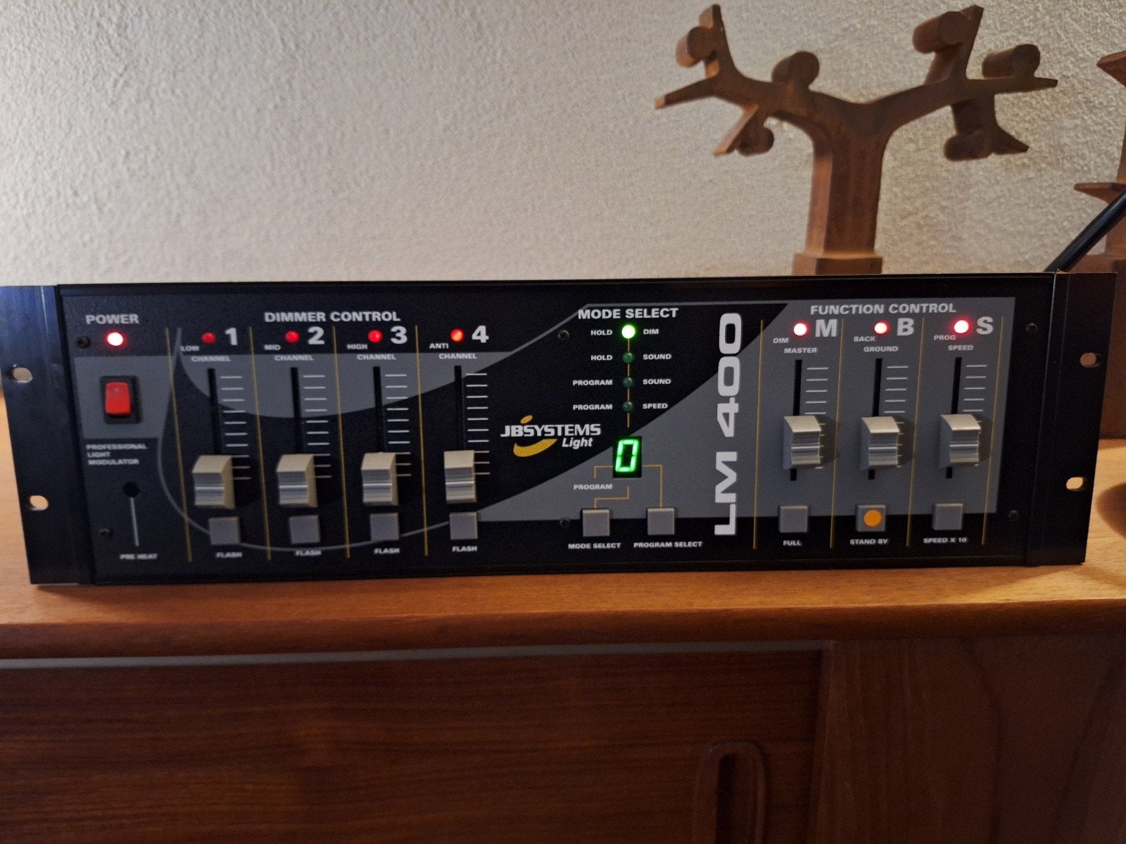 JB Systems LM 400 Lichtmodulator, Ophalen, Zo goed als nieuw, Licht, Geluidgestuurd