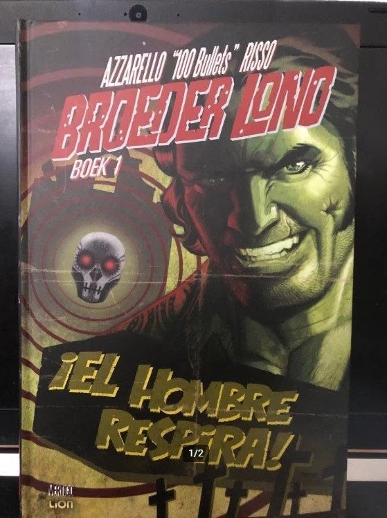 Broeder lono boek 1 iel hombre respira hardcover k5, Eén stripboek, Ophalen of Verzenden, Zo goed als nieuw