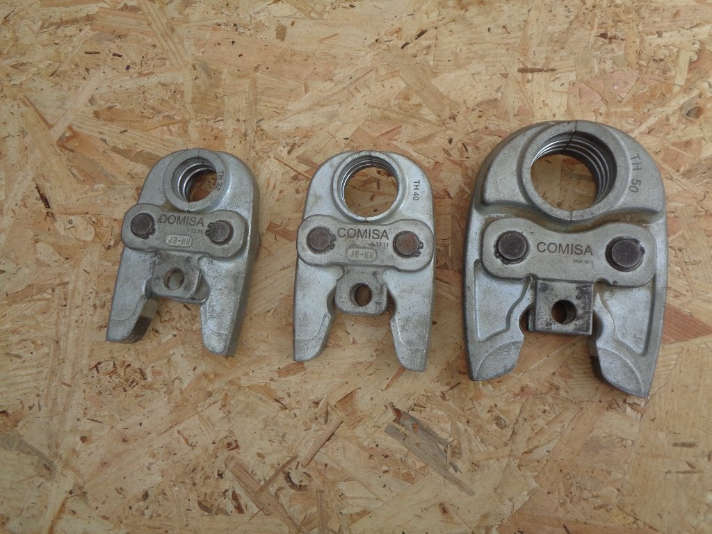 Comisa persbekken set TH32 TH40 TH50, Doe-het-zelf en Verbouw, Gereedschap | Handgereedschap, Zo goed als nieuw, Ophalen