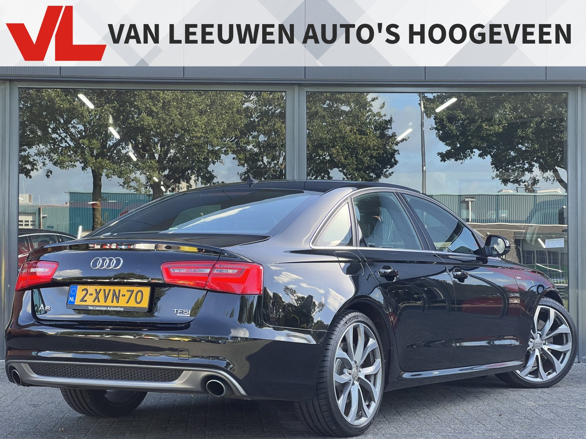 Audi A6 Limousine 3.0 TFSI quattro Sport Edition | Trekhaak, Auto's, Automaat, Euro 5, Gebruikt, Zwart