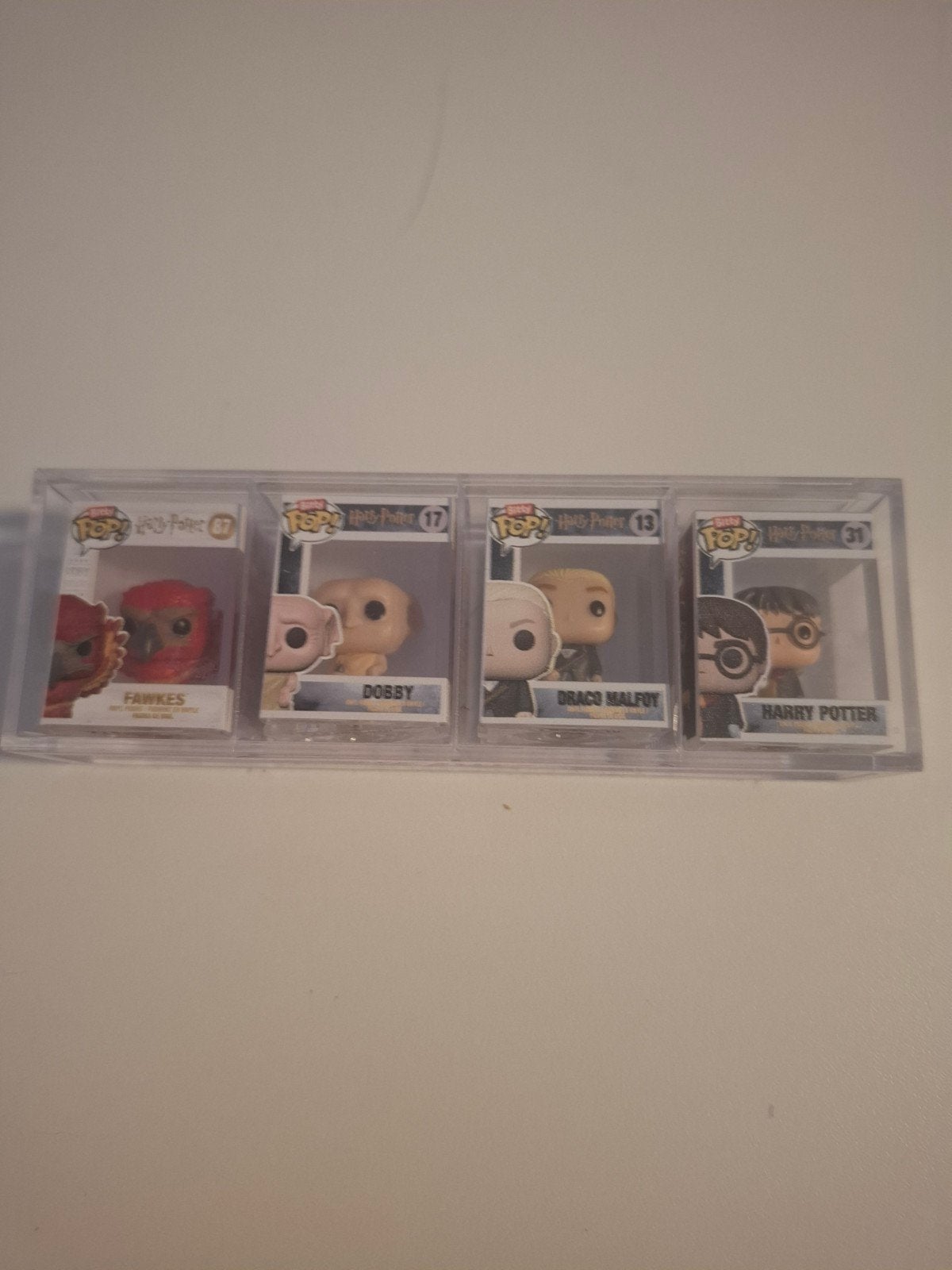 Funko Pop! Harry Potter Collectie (4 stuks), Verzamelen, Harry Potter, Ophalen, Zo goed als nieuw, Actiefiguurtje