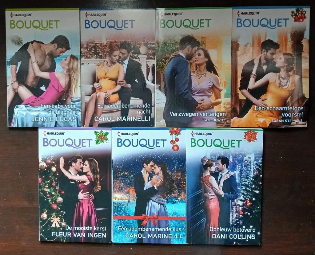 Bouquetreeks boekjes (7 stuks), Boeken, Ophalen of Verzenden, Zo goed als nieuw