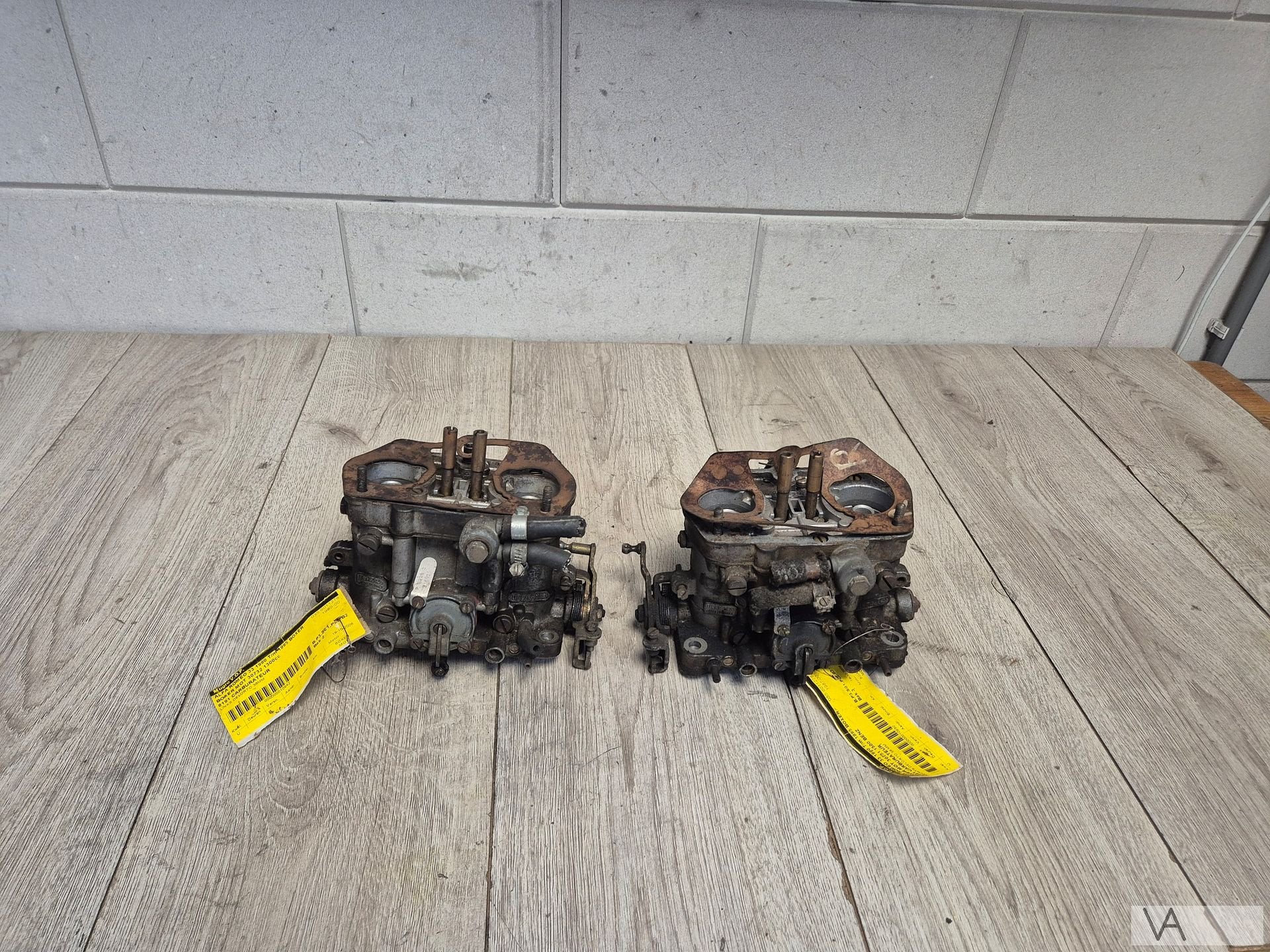 Carburateur SET van Alfa Romeo / VW Kever Dellorto DRLA36, Gebruikt, -, -, Ophalen of Verzenden