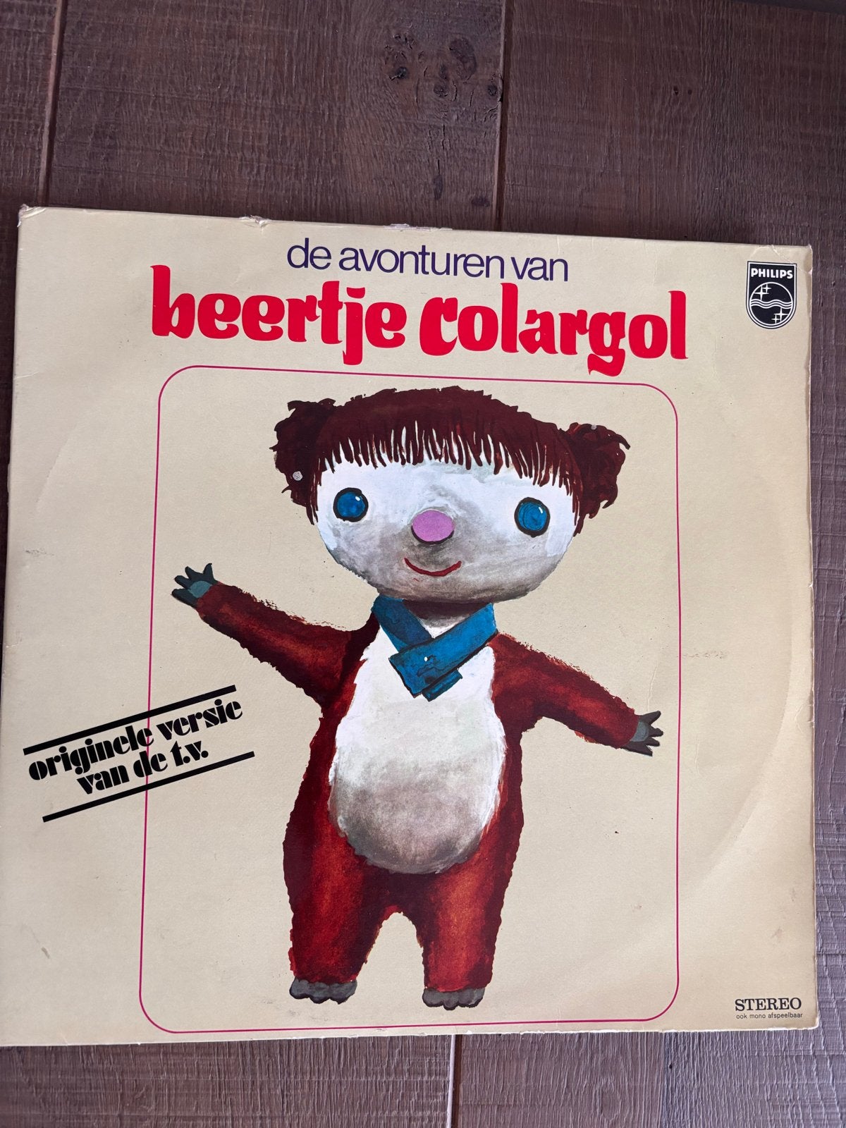 LP De Avonturen van Beertje Colargol, Ophalen, Gebruikt, Originele persing, 12 inch