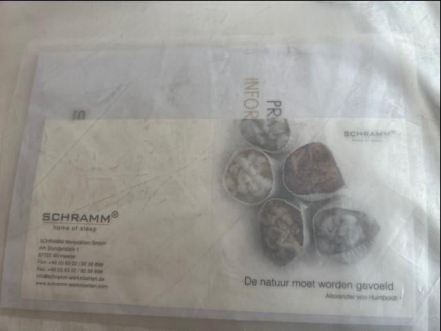 2231. Matras / Schramm / Nieuw, Ophalen, Nieuw, Tweepersoons