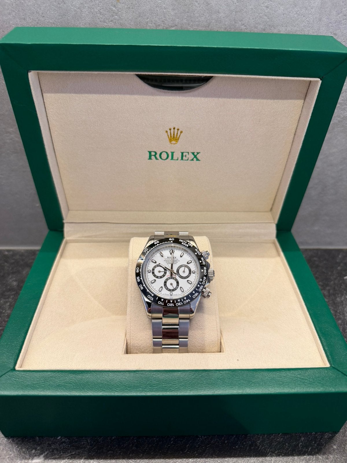 Rolex Daytona ‘Panda’, Staal, Polshorloge, Nieuw, Ophalen of Verzenden