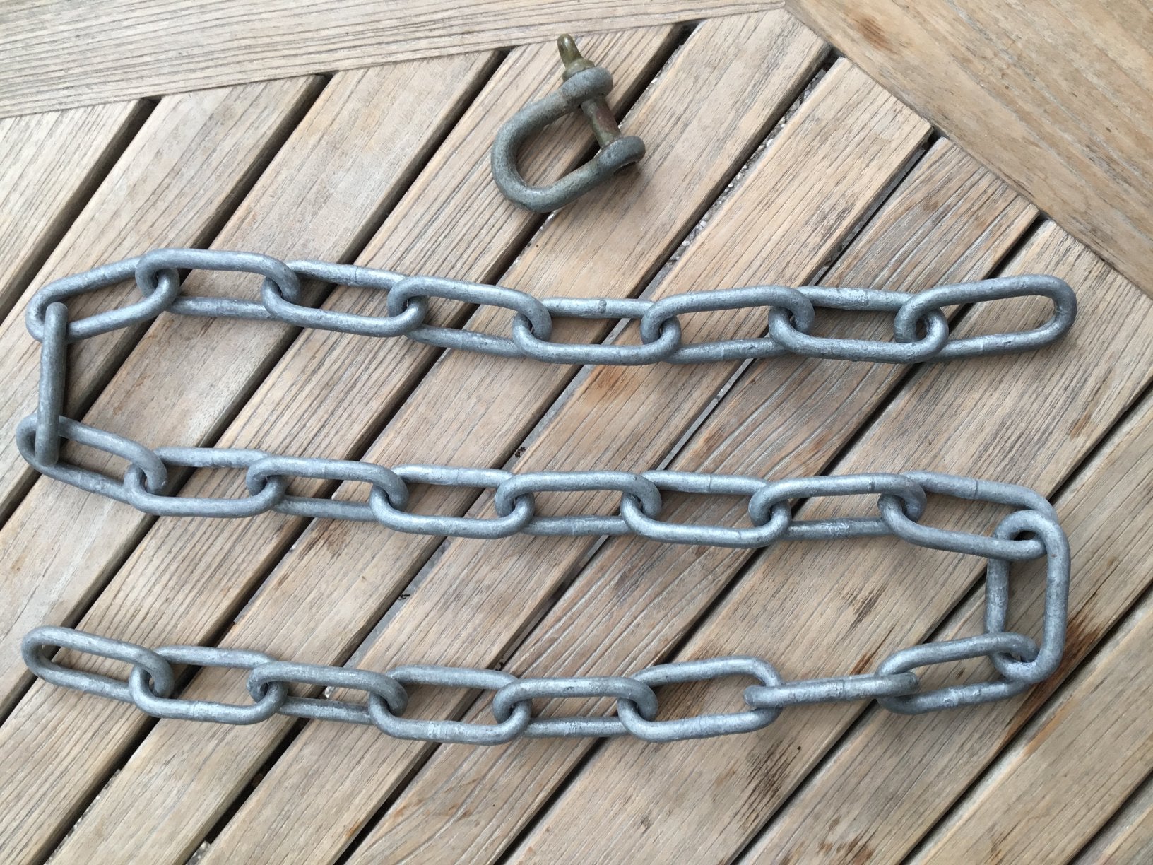 Anker voorloop ketting 8 mm, Ophalen of Verzenden