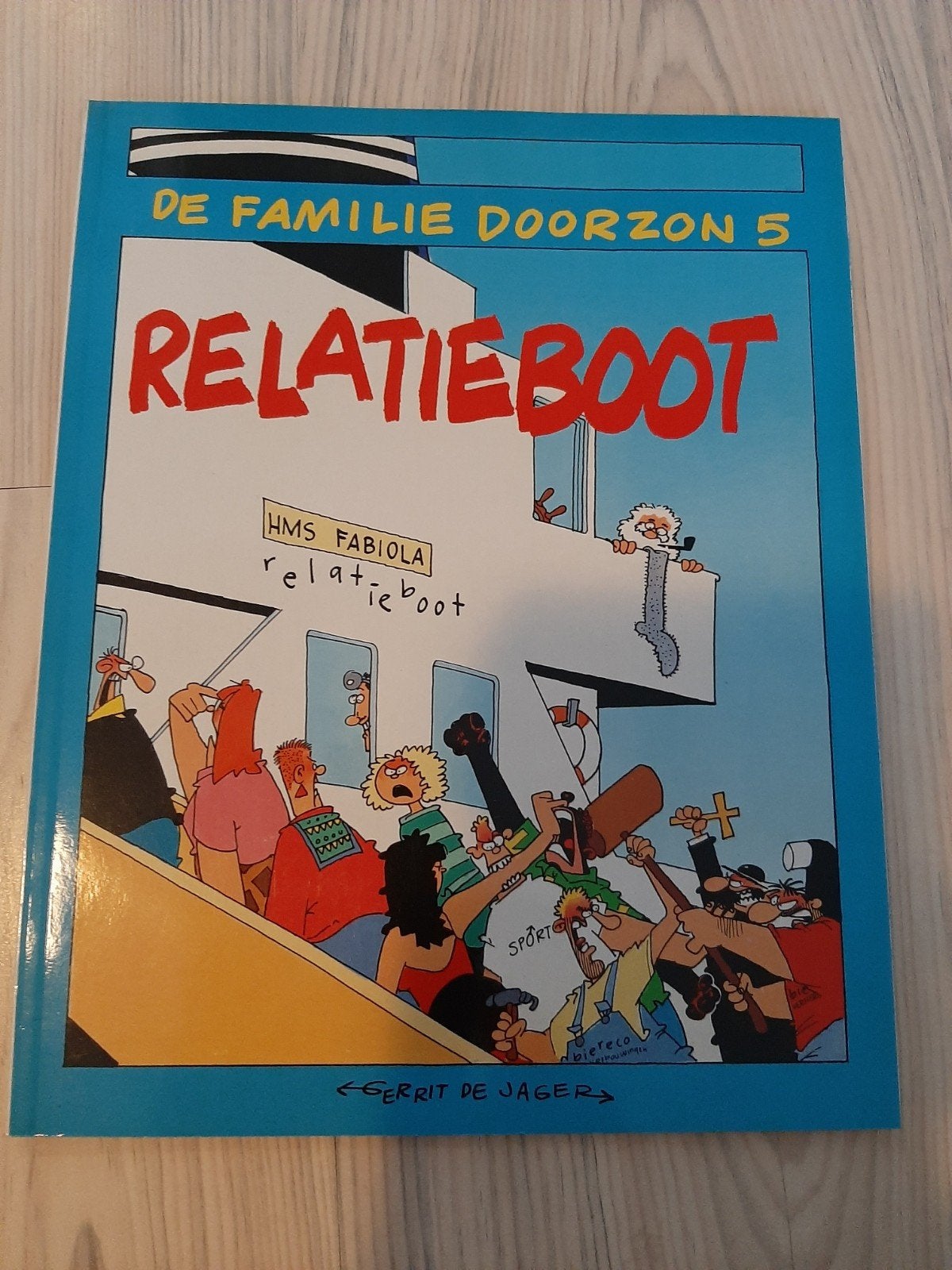 De Familie Doorzon 5 - Relatieboot - Gerrit de Jager, Boeken, Eén stripboek, Ophalen of Verzenden, Gelezen, Gerrit de Jager