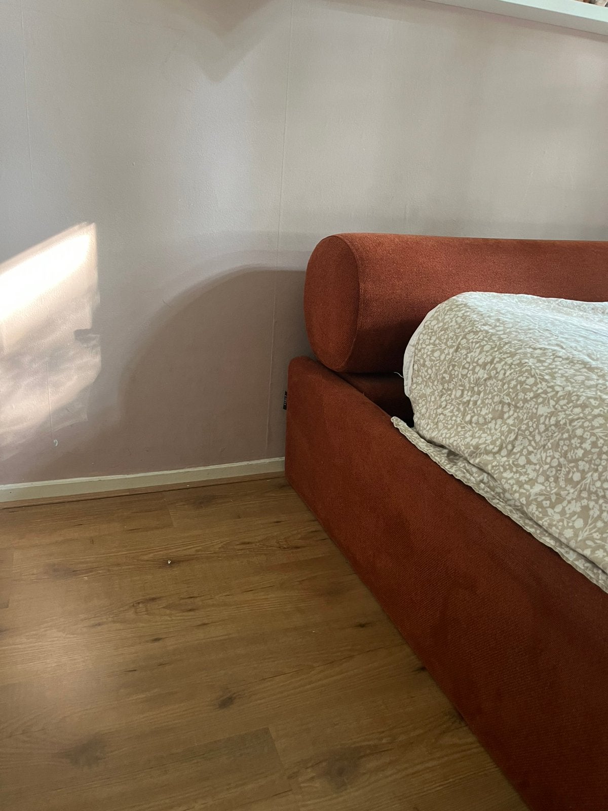Studio LIVIT bed Cille (160x200 cm) - Oranje, Ophalen, Overige kleuren, Tweepersoons, Zo goed als nieuw