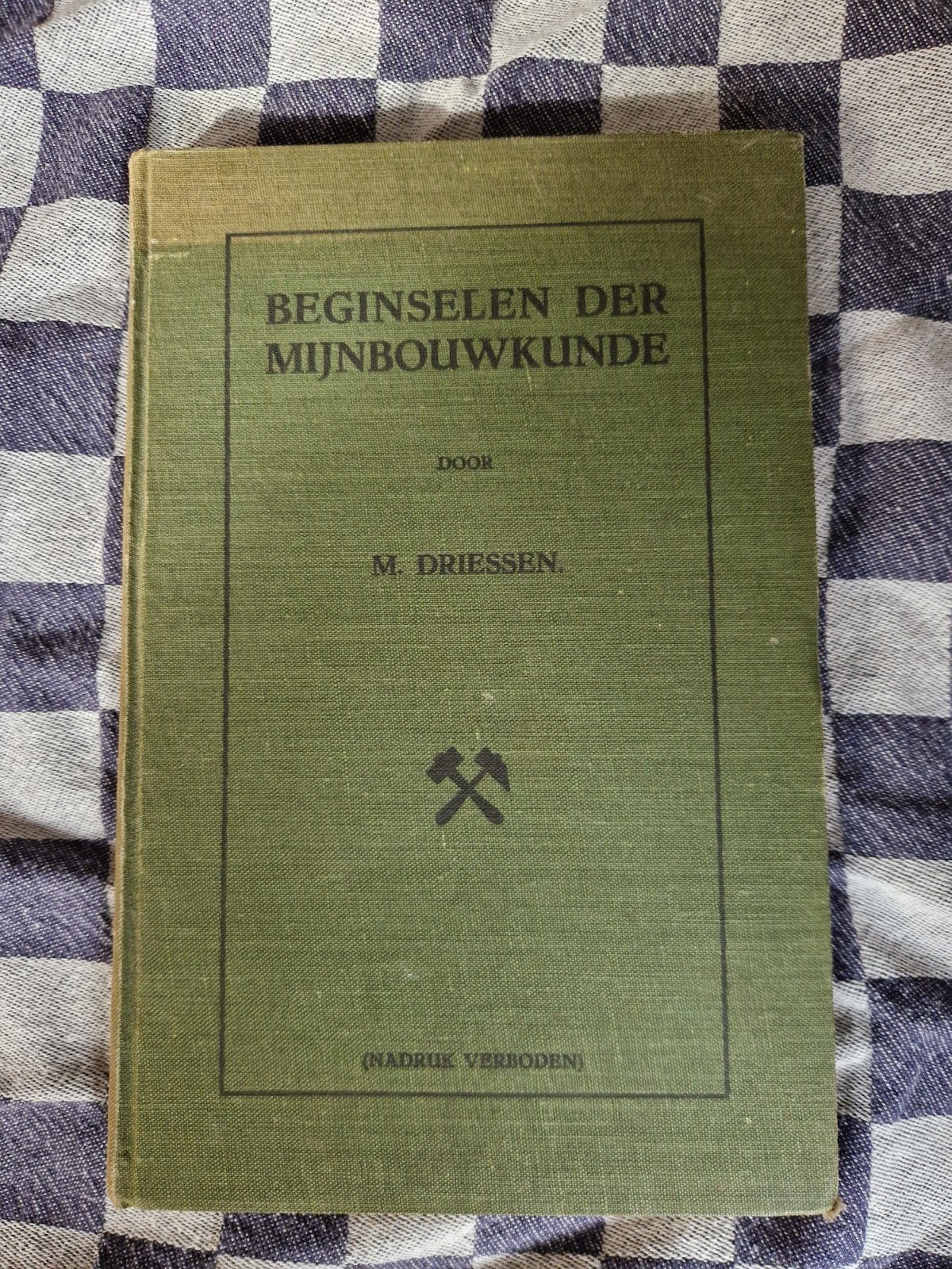 Beginselen der Mijnbouwkunde - M. Driessen (Oud boek), Boeken, Ophalen of Verzenden, Gelezen, Overige onderwerpen, M. Driessen