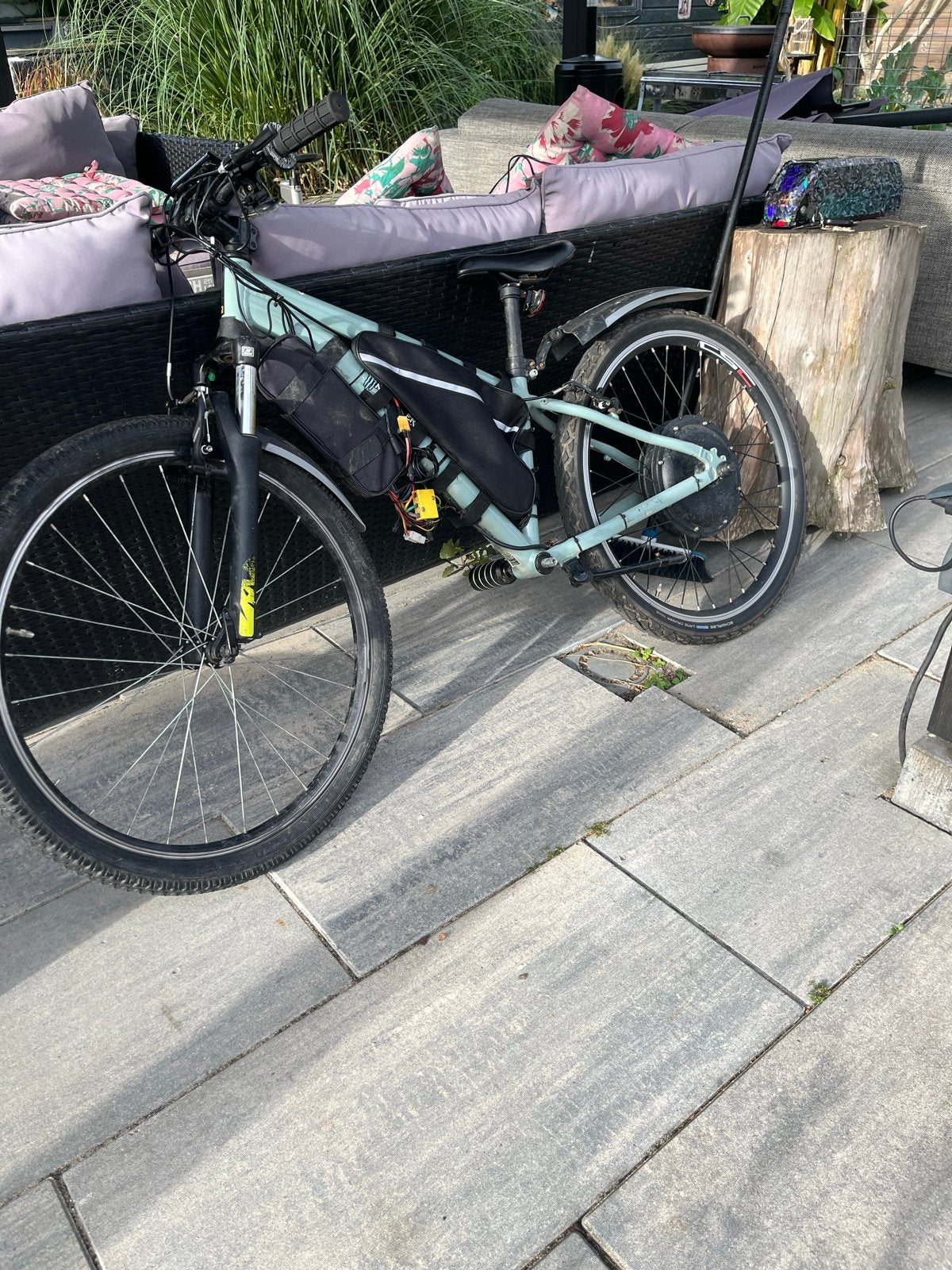 Foto 3 van omgebouwde mountainbike 1500 watt