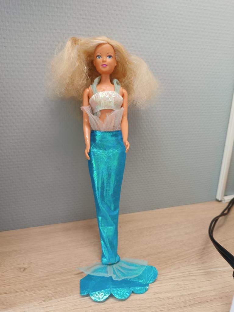 Barbie Zeemeermin met Glanzende Staart, Ophalen of Verzenden, Gebruikt, Barbie