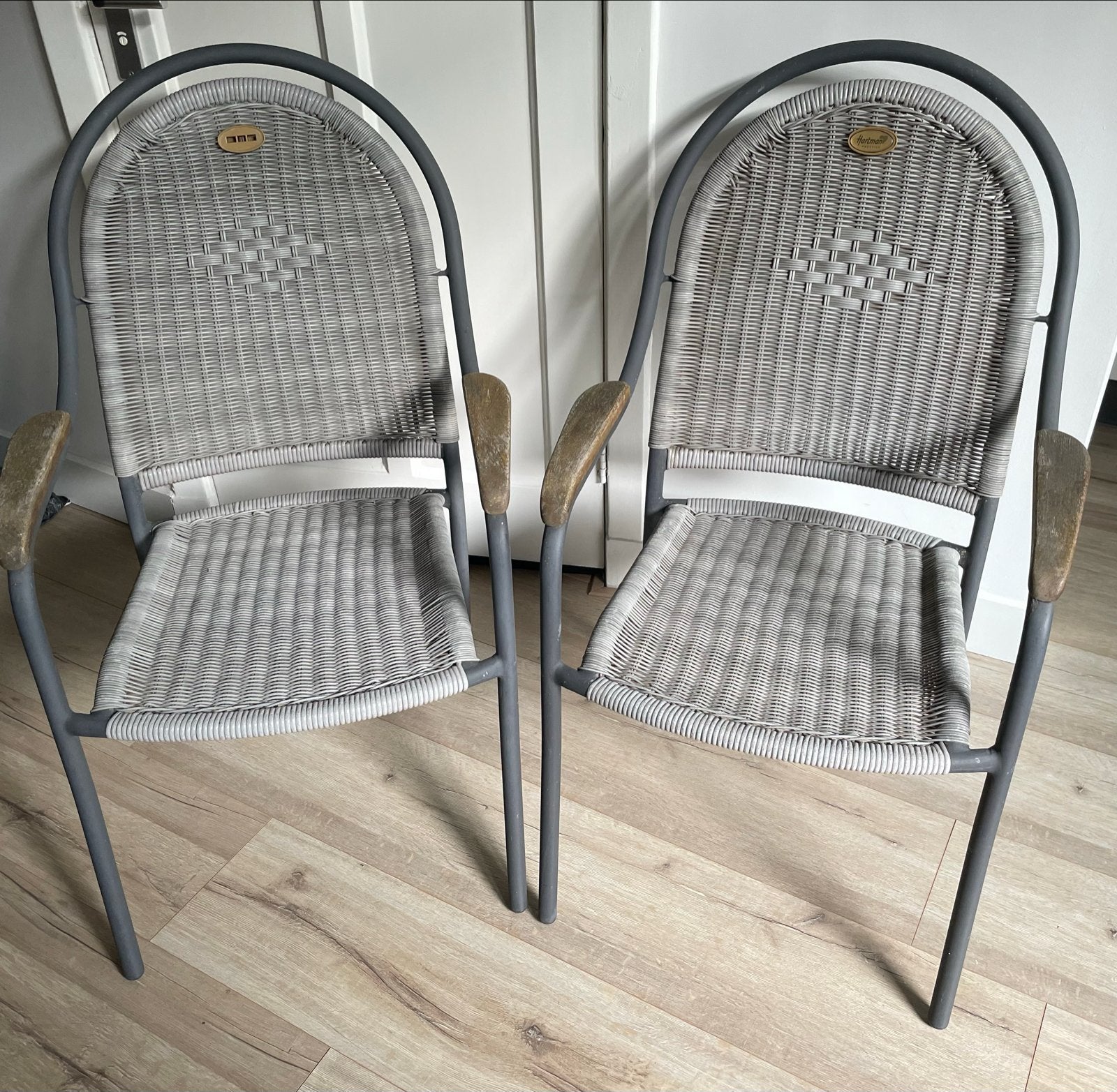 Hartman Prestige tuinstoelen (2 stuks), Ophalen, Gebruikt, Wicker