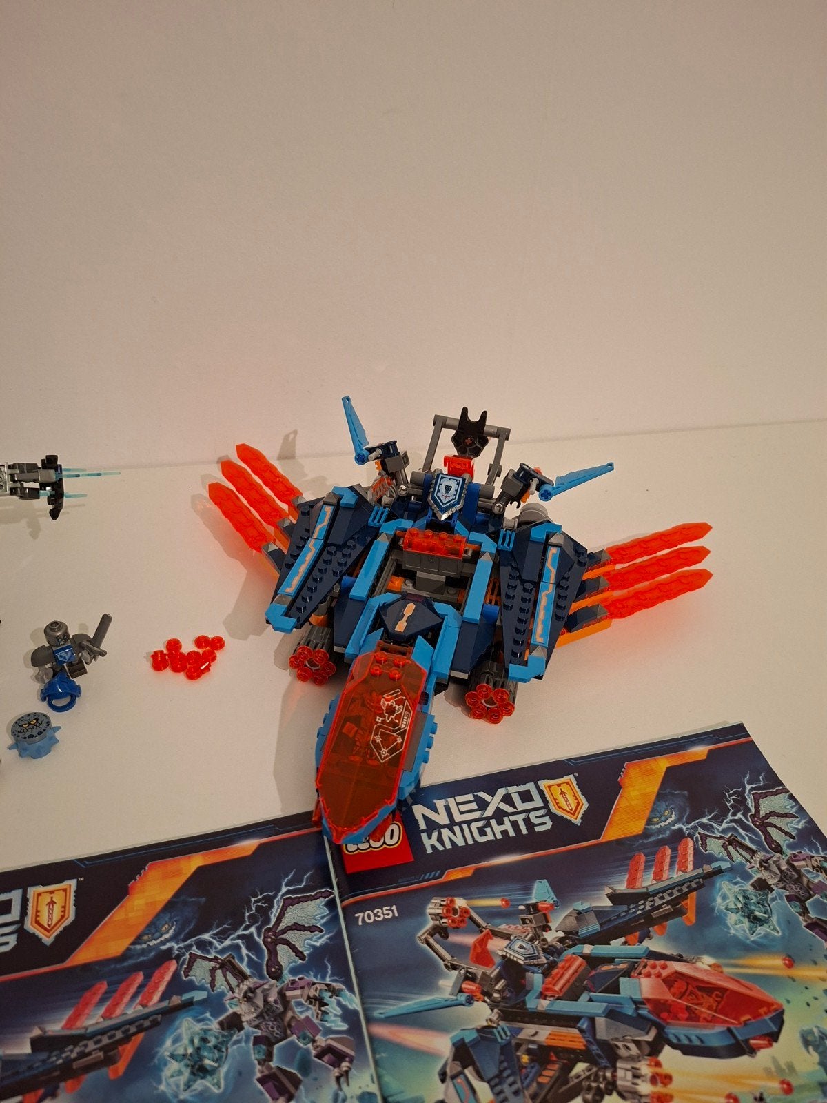 nexo knights 70351 Clay's Falcon Fighter Blaster, Compleet, Overige thema's, Lego, Ophalen of Verzenden