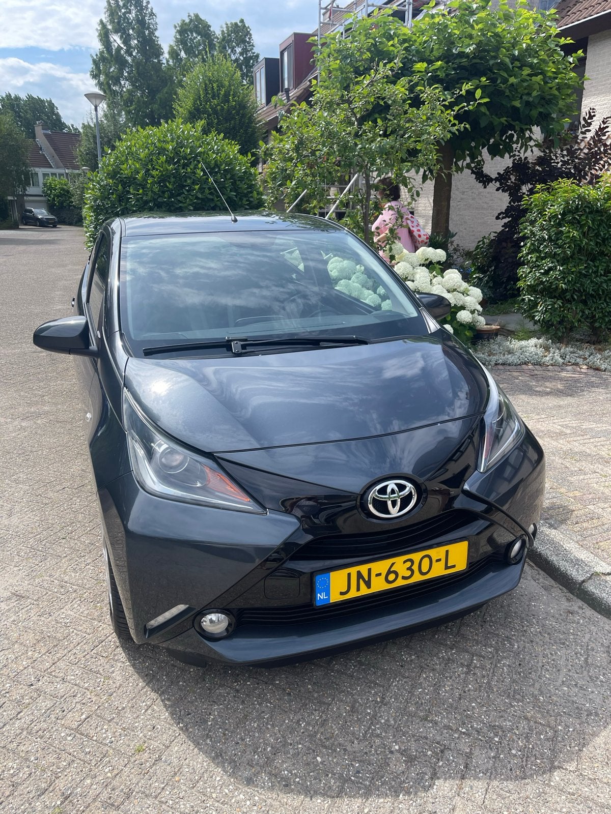 Toyota Aygo 1.0 12V Vvt-i Xplay 5 Ddrs 2016 Grijs 55000km!, Voorwielaandrijving, Stof, 4 stoelen, Origineel Nederlands