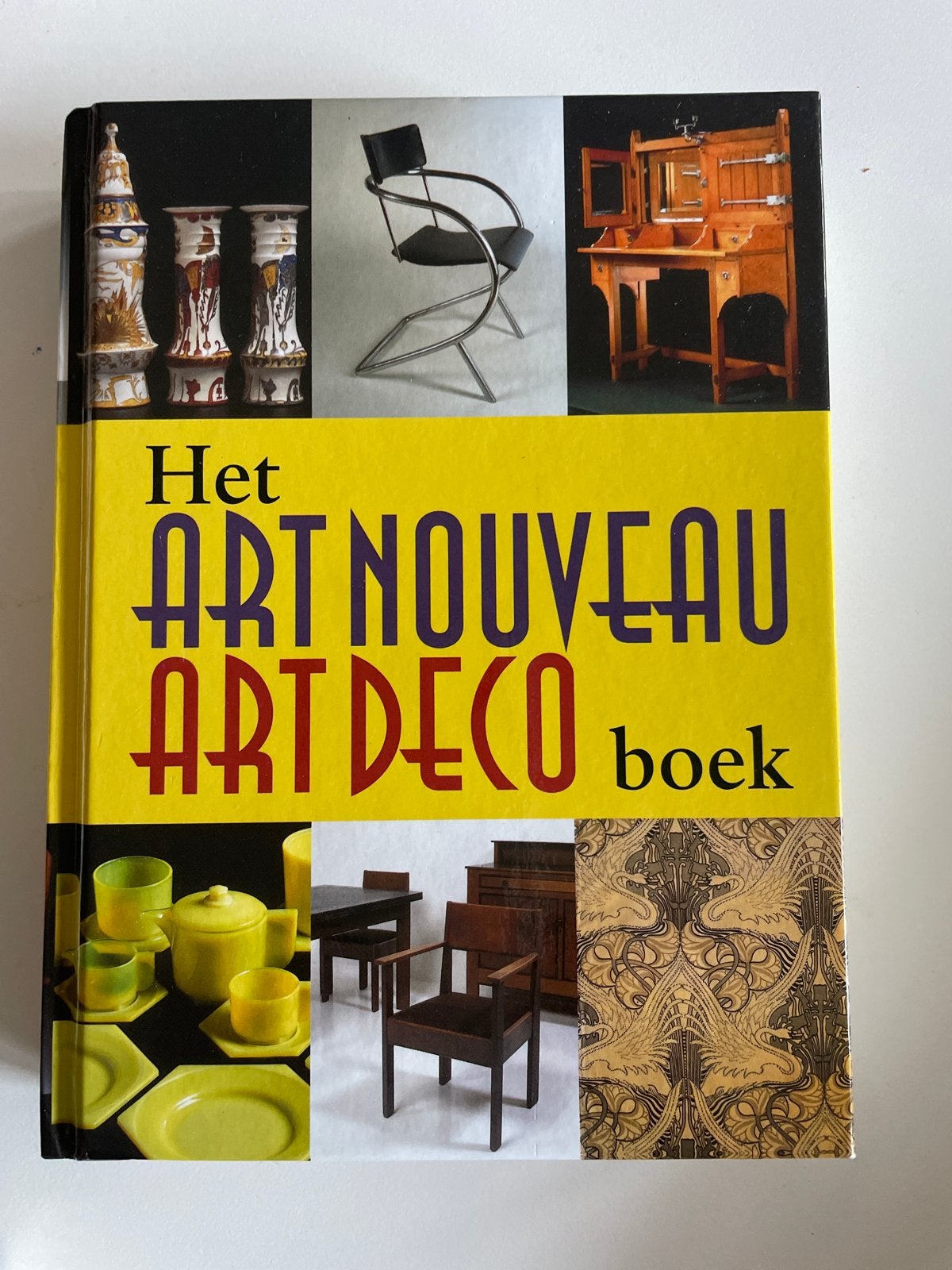 Het Art Nouveau Art Deco Boek - Kunst en Design, Boeken, Ophalen of Verzenden, Zo goed als nieuw