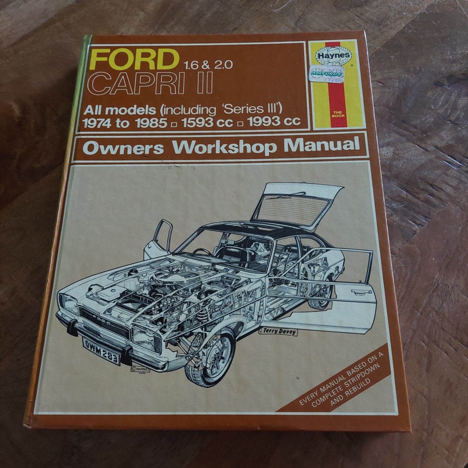 Haynes werkplaatsboek , Ford Capri II 1974-1985, Ophalen of Verzenden