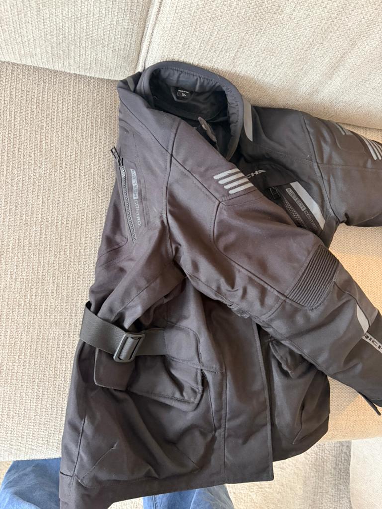 Richa textiele motorjas - Zwart, maat 40, Motoren, Kleding | Motorkleding, Ophalen of Verzenden, Tweedehands, Dames, Jas | textiel