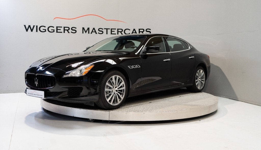 Maserati QUATTROPORTE 275 PK, Schuifdak, Leder, Harman Kardo, Auto's, Regensensor, Gebruikt, Met garantie (alle), Leder