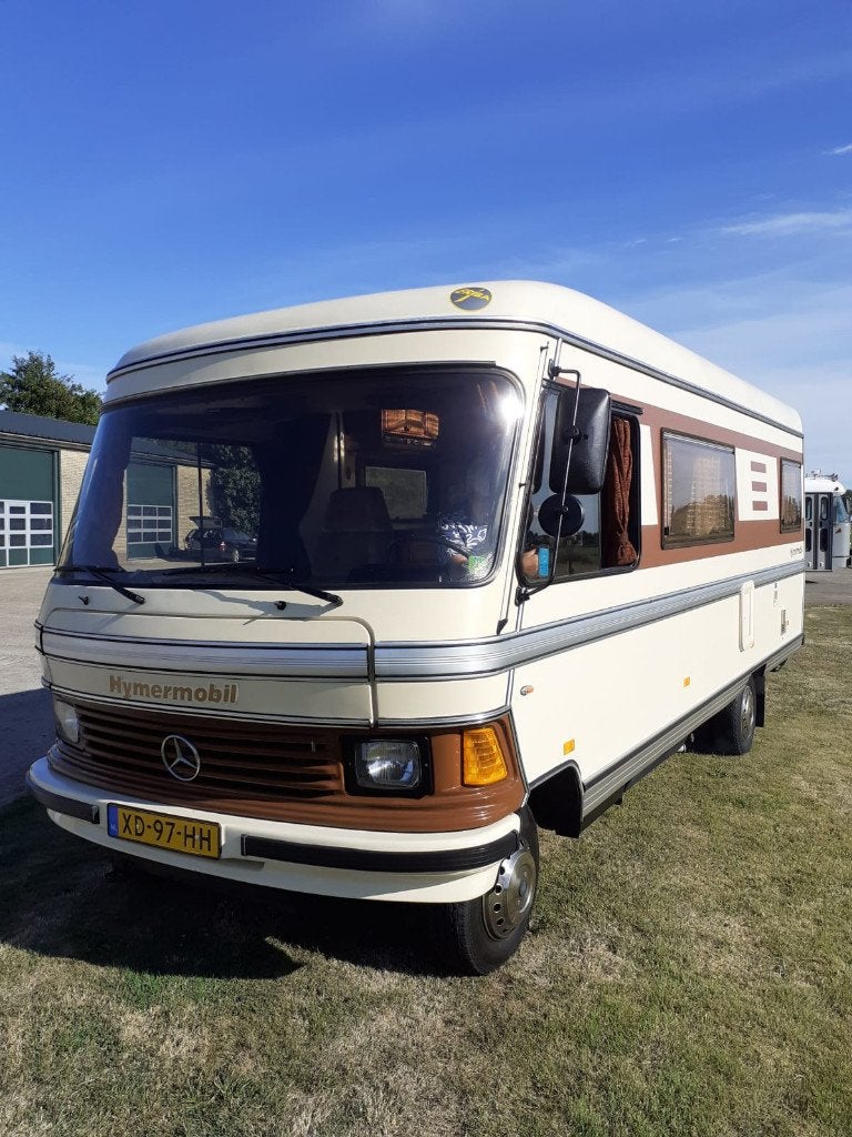 HymerMobile S660 - Oldtimer camper uit 1986, belastingvrij!, Caravans en Kamperen, Integraal, Chemisch toilet, Ringverwarming