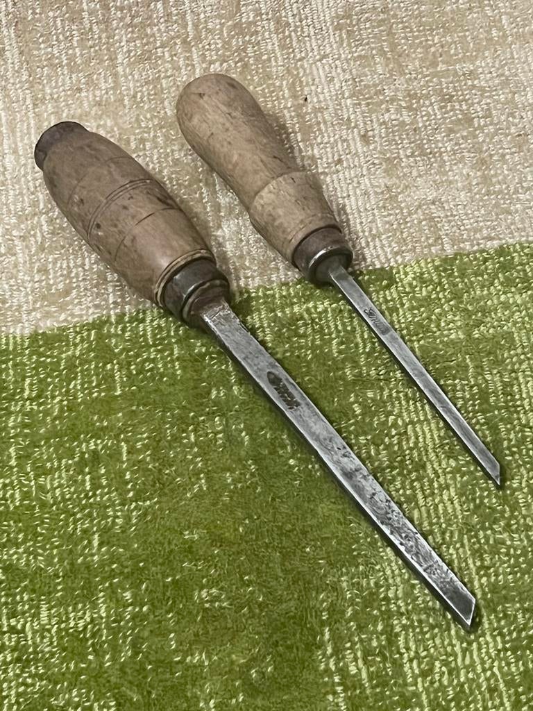Vintage Steekbeitels- Ferdin Rubens 1x, Antiek en Kunst, Antiek | Gereedschap en Instrumenten, Ophalen of Verzenden