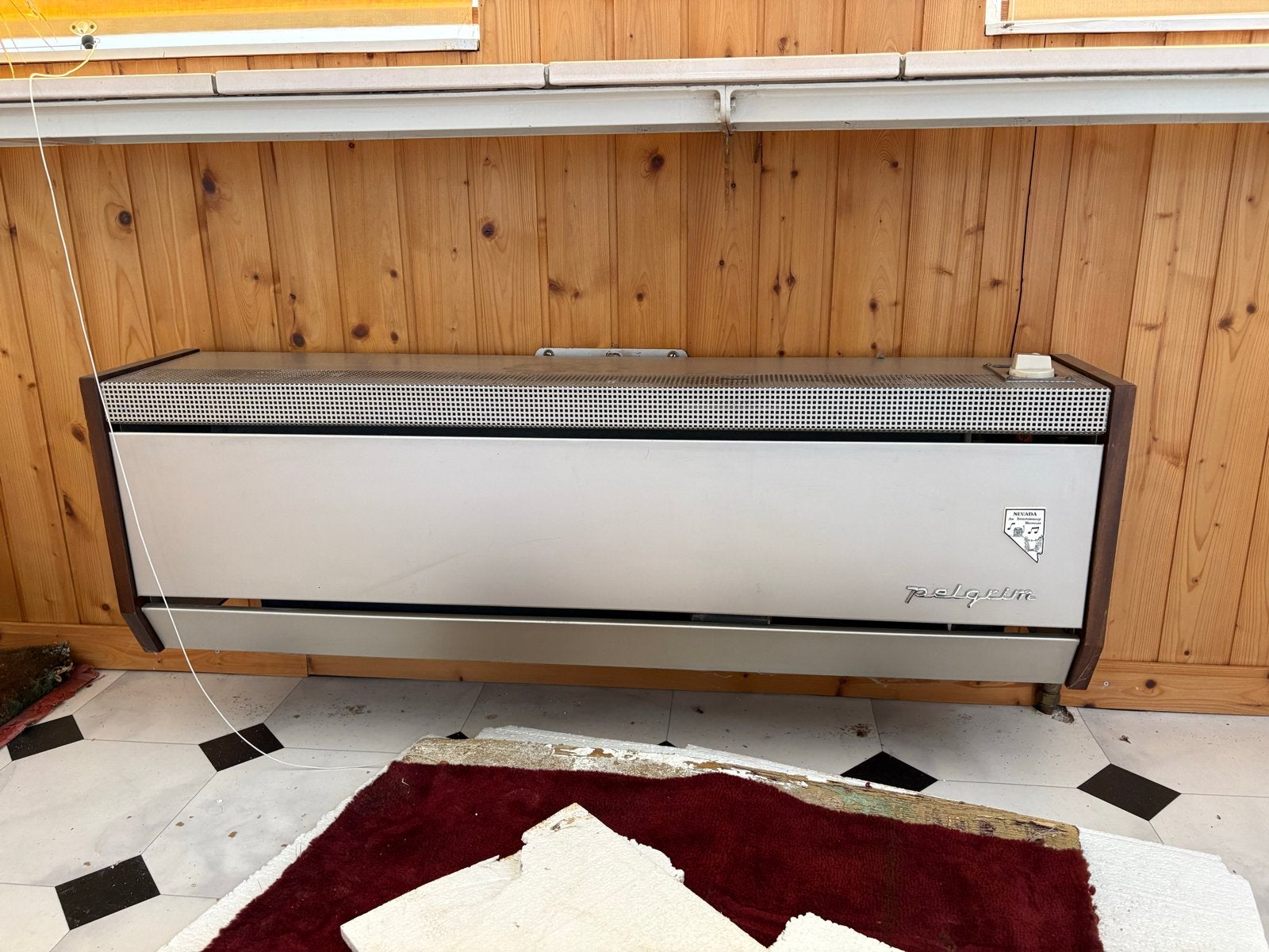 Pelgrim Gaskachel - Vintage Verwarming, Huis en Inrichting, Kachels, Ophalen, Gebruikt, Gas, Vrijstaand