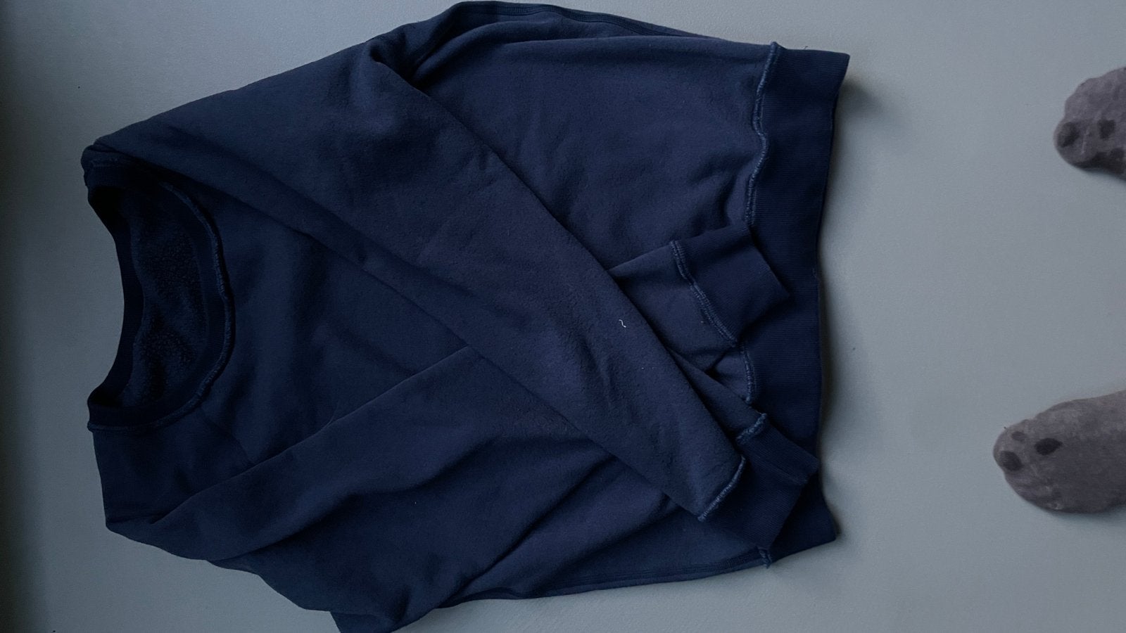 Patagonia Fleece Trui M - Donkerblauw tweezijdig draagbaar, Ophalen of Verzenden, Gedragen, Overige maten, Blauw