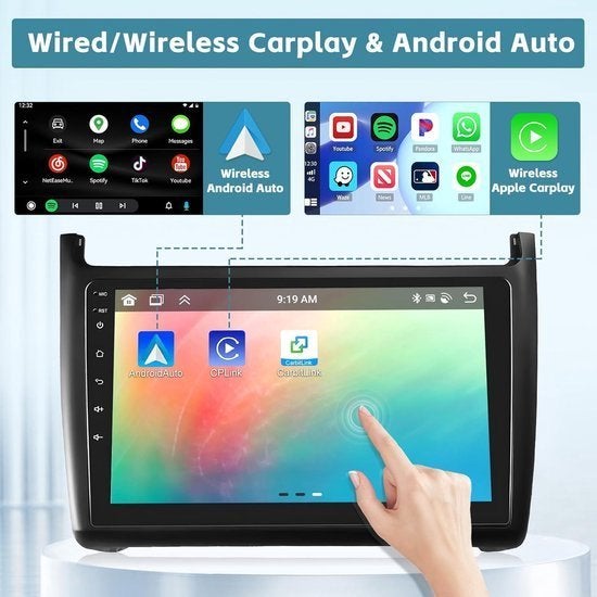 9" Android Autoradio VW Polo – Car Multimedia Speler, Corvance B.V., Verzenden, Nieuw, Corvancebol@gmail.com