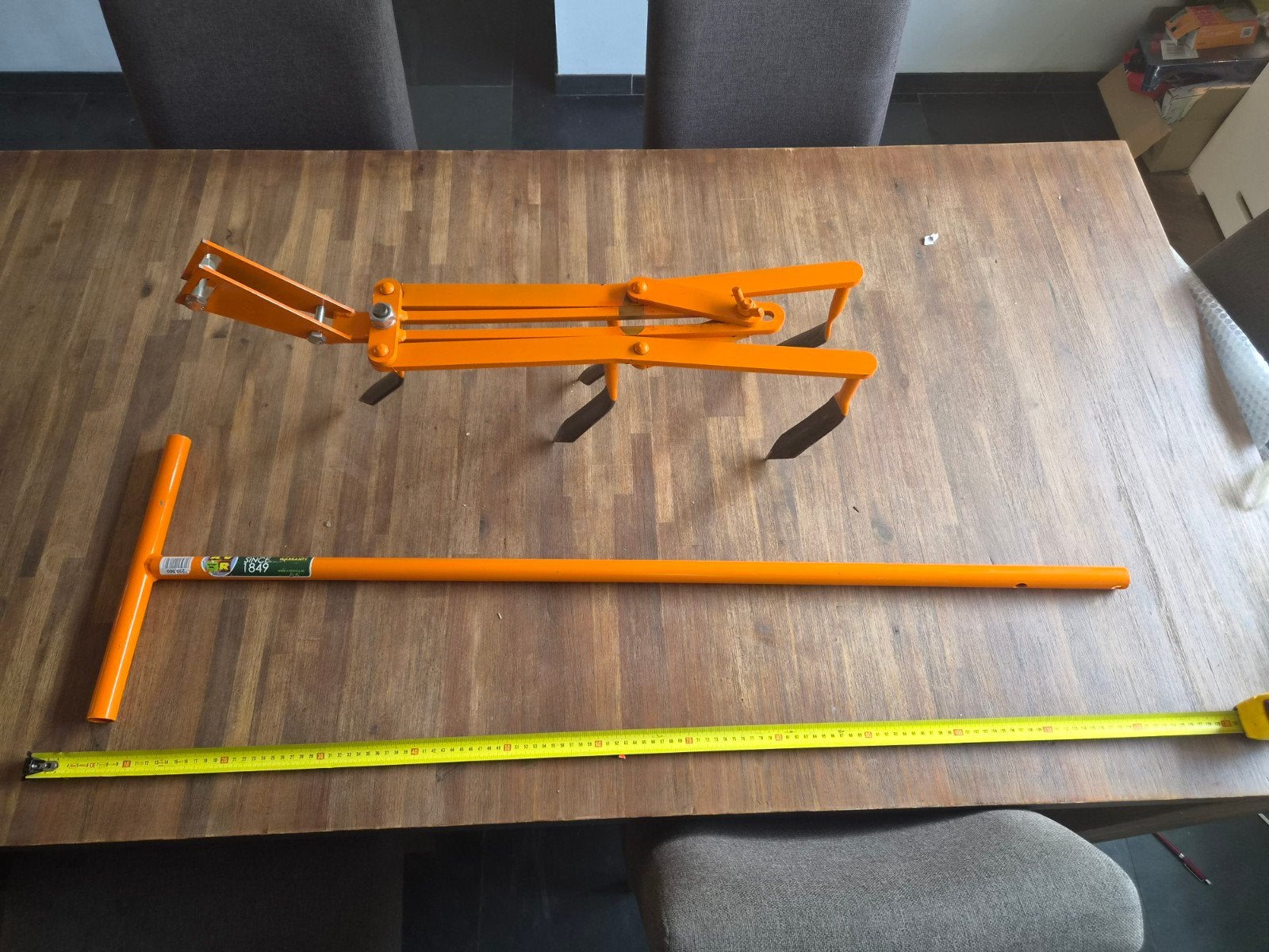 nieuwe stalen hand cultivator met steel, Ophalen of Verzenden, Nieuw
