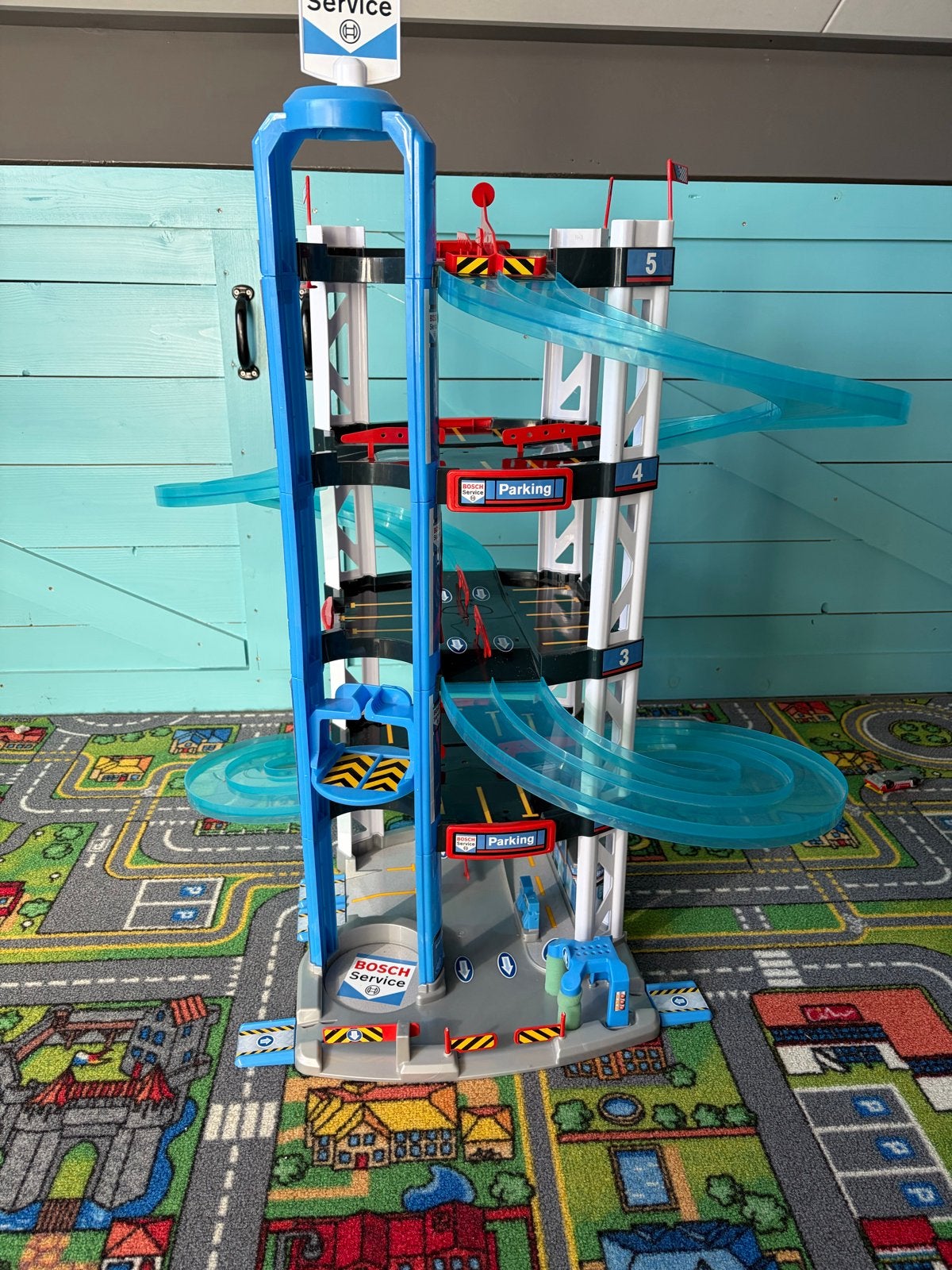 Bosch Speelgoed Garage - Urenlang Speelplezier!, Kinderen en Baby's, Ophalen, Gebruikt