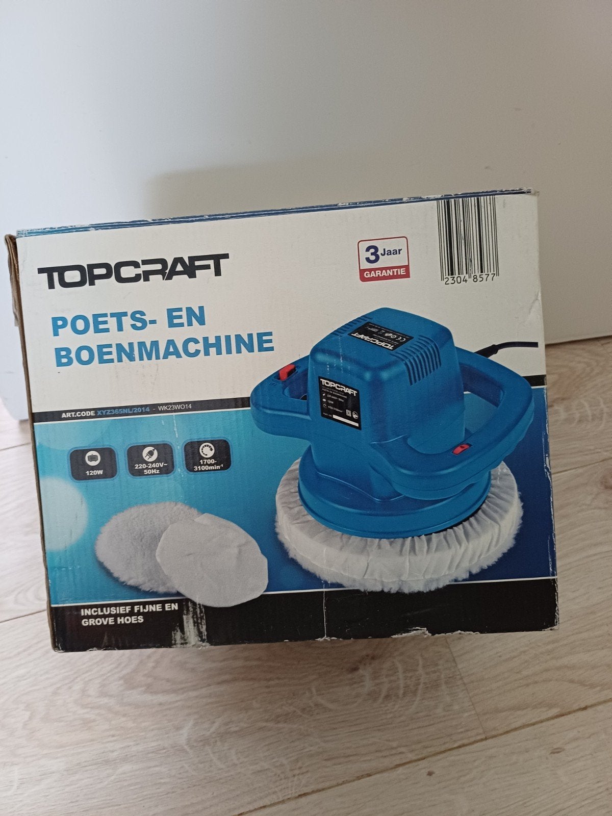 Topcraft poets- en boenmachine, Auto diversen, Ophalen