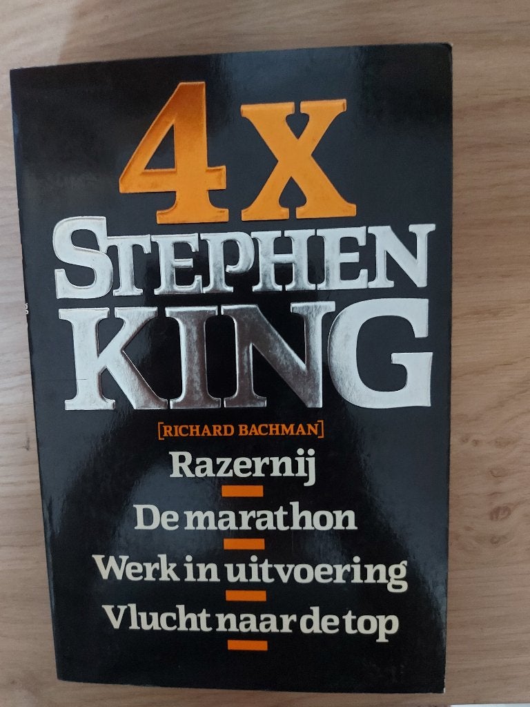 4x Stephen King - Richard Bachman, Boeken, Ophalen, Gelezen
