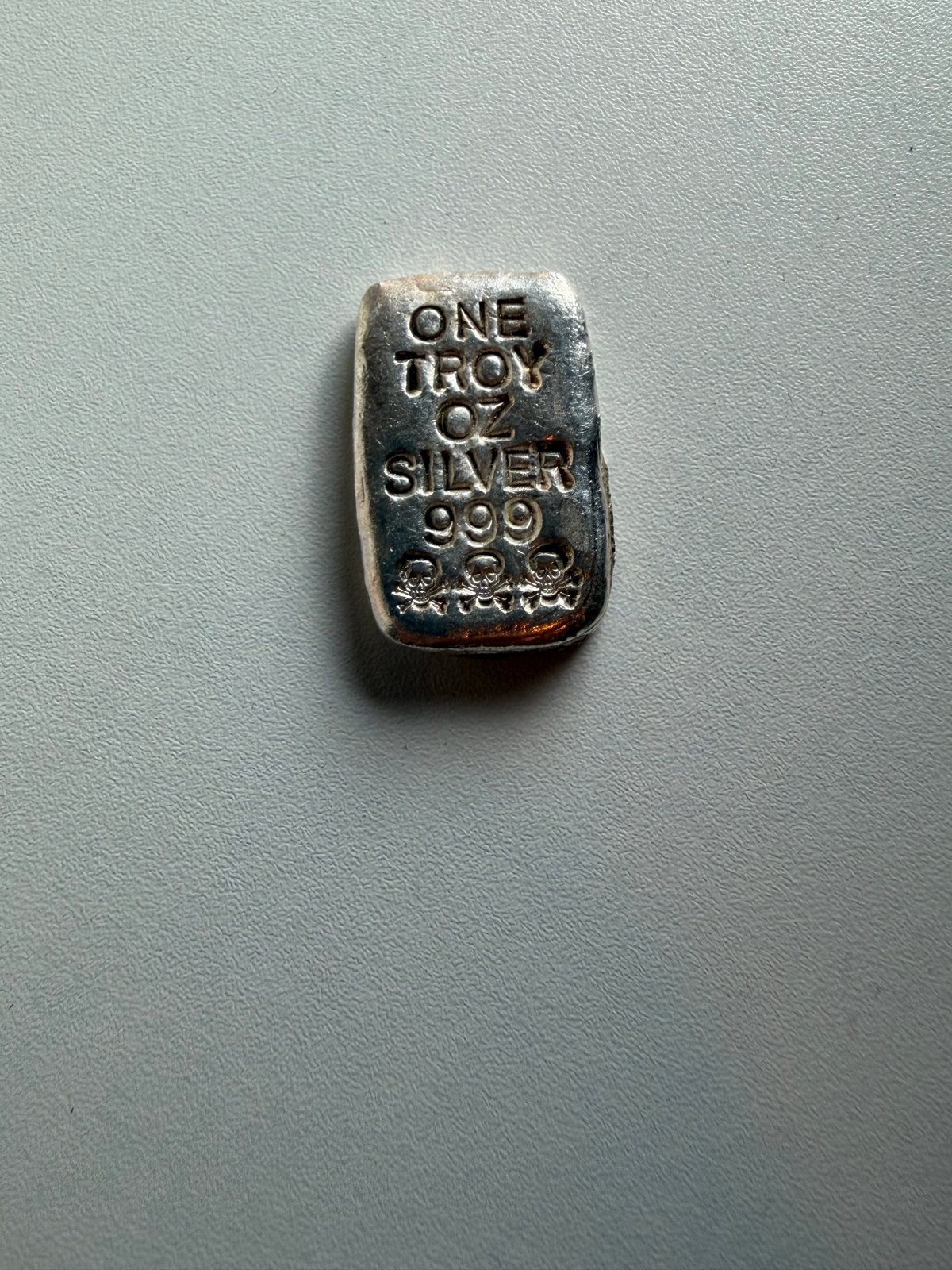 1 troy ounce zilverbaartje 999, Postzegels en Munten, Ophalen, Zilver