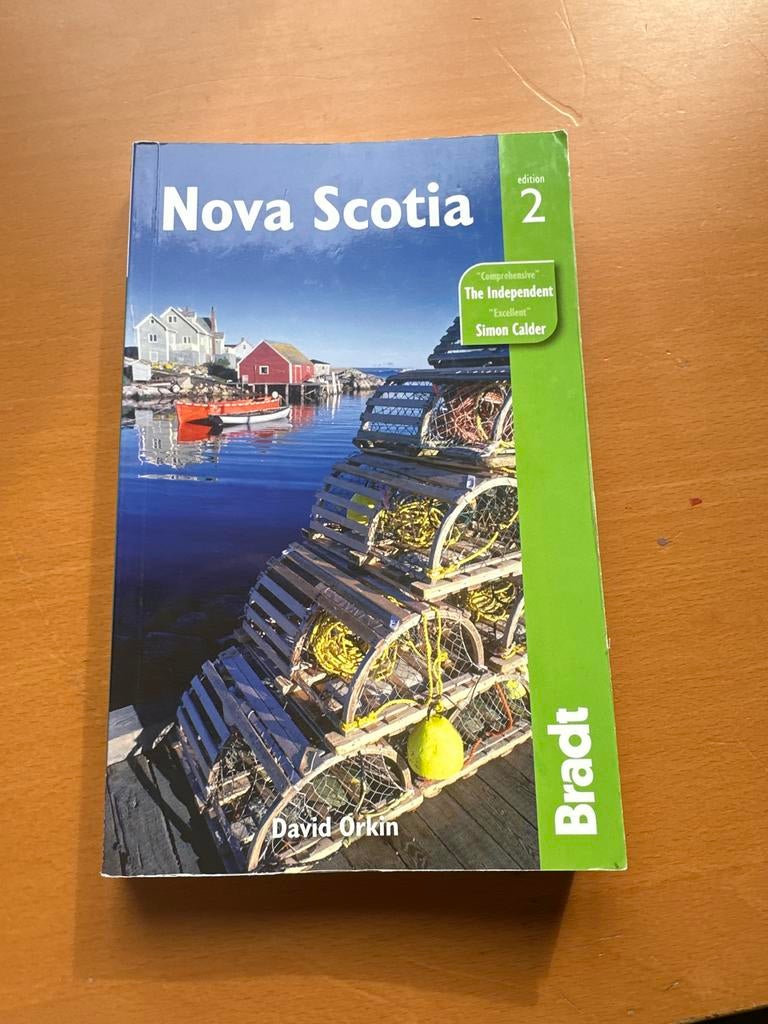 Canada Nova Scotia Bradt reisgids, Ophalen of Verzenden, Reisgids of -boek, Noord-Amerika, Gelezen