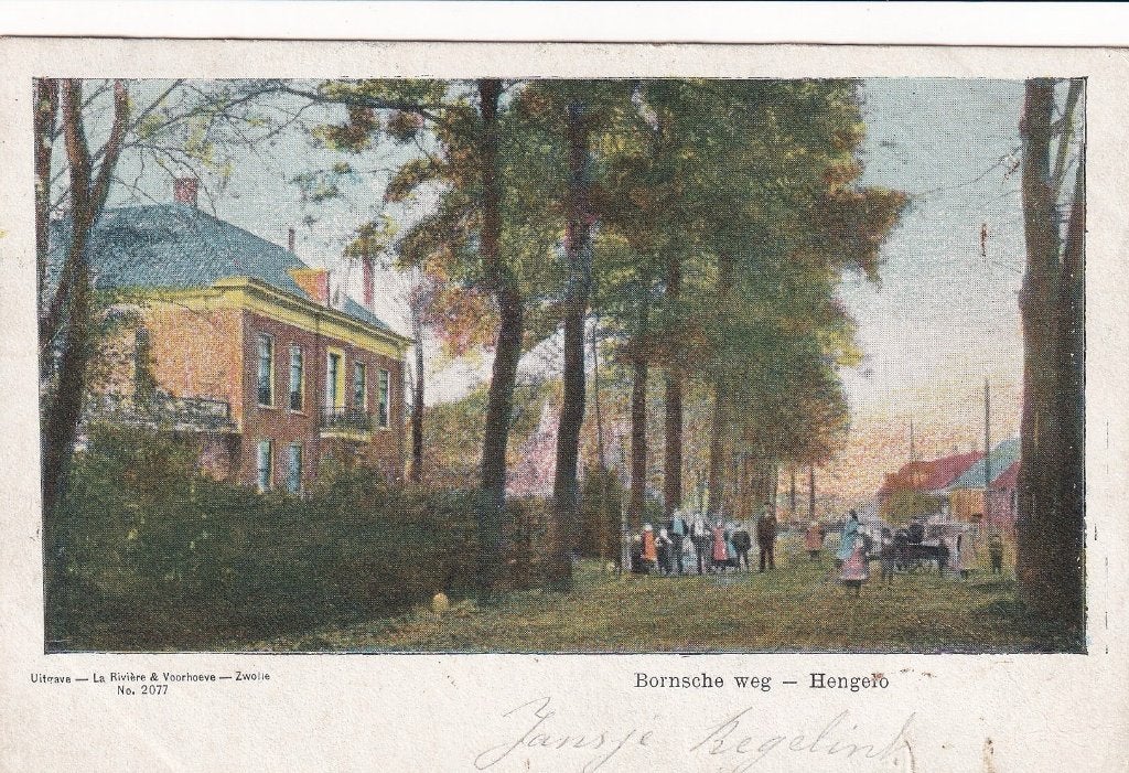 Hengelo, Borne, Volk., Verzamelen, Verzenden, Voor 1920, Gelopen, Overijssel