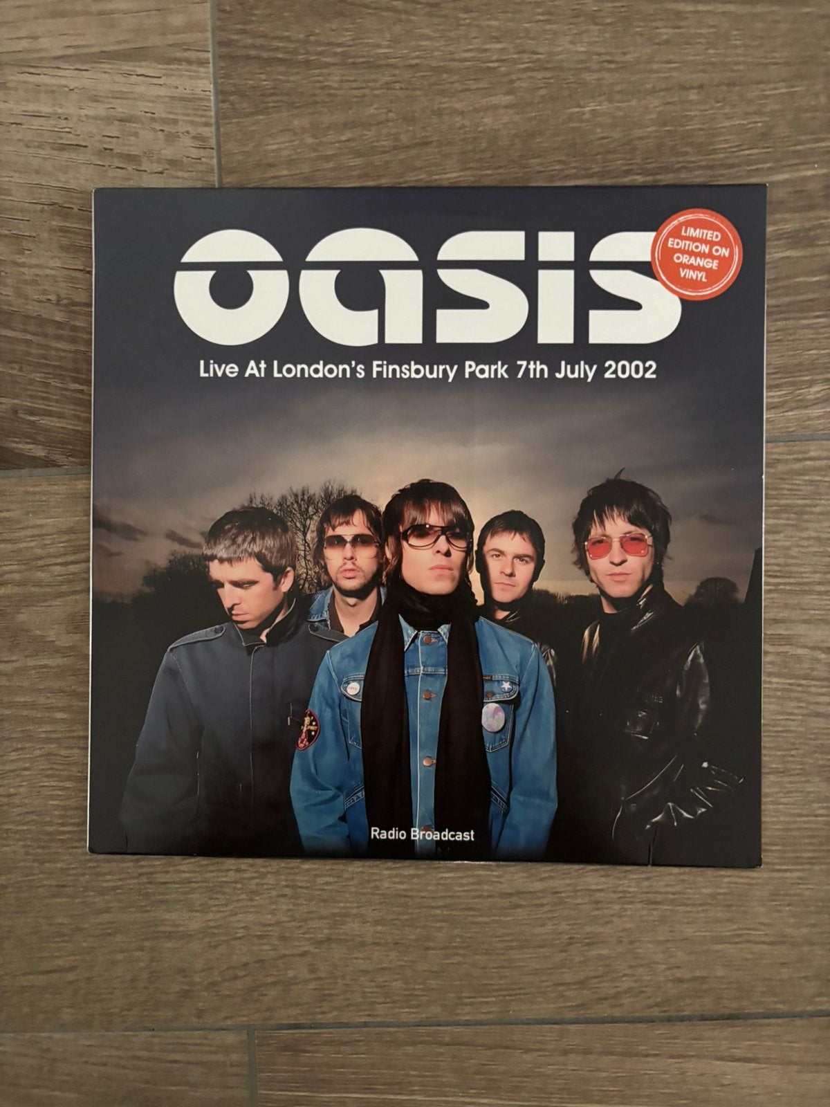 Oasis live at london , limited edtion oranje vinyl !, Limited edition, Ophalen of Verzenden, Zo goed als nieuw, LP