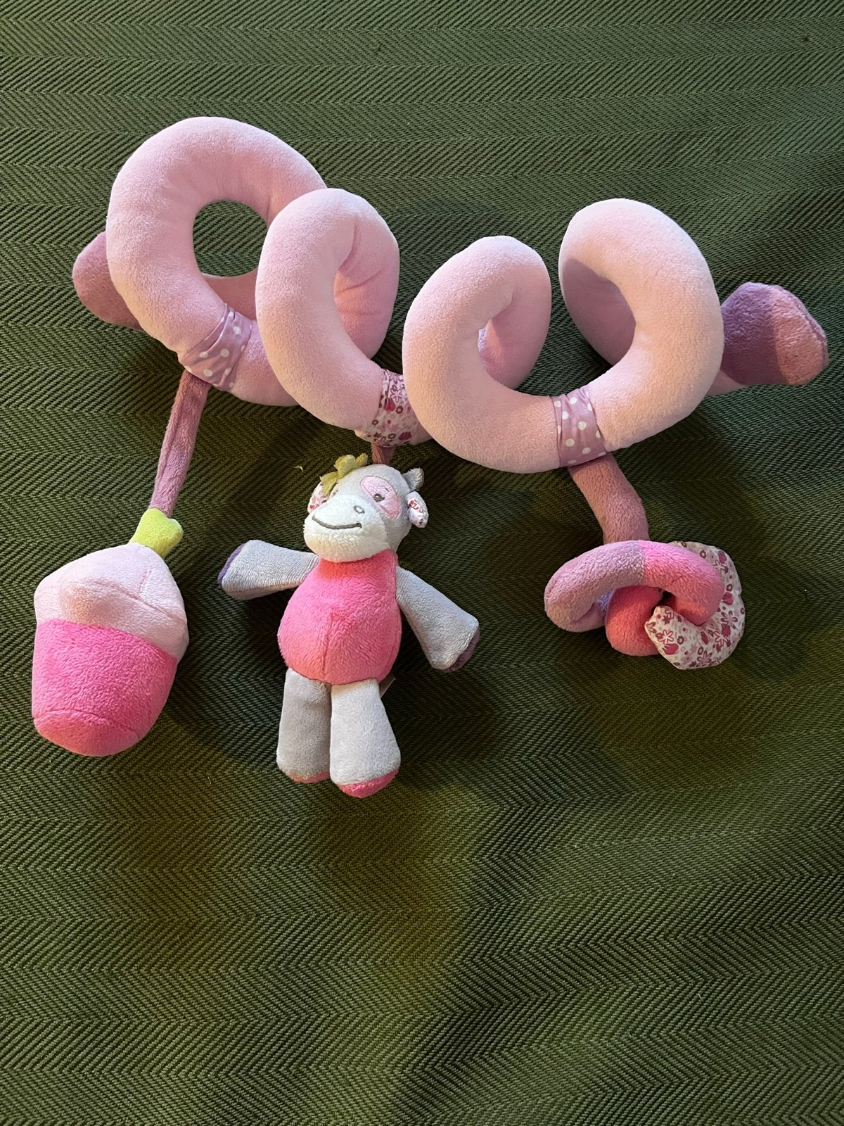 Baby speelgoed set: spiraal en Nijntje wagenspanner, Ophalen, Gebruikt, Mobiel