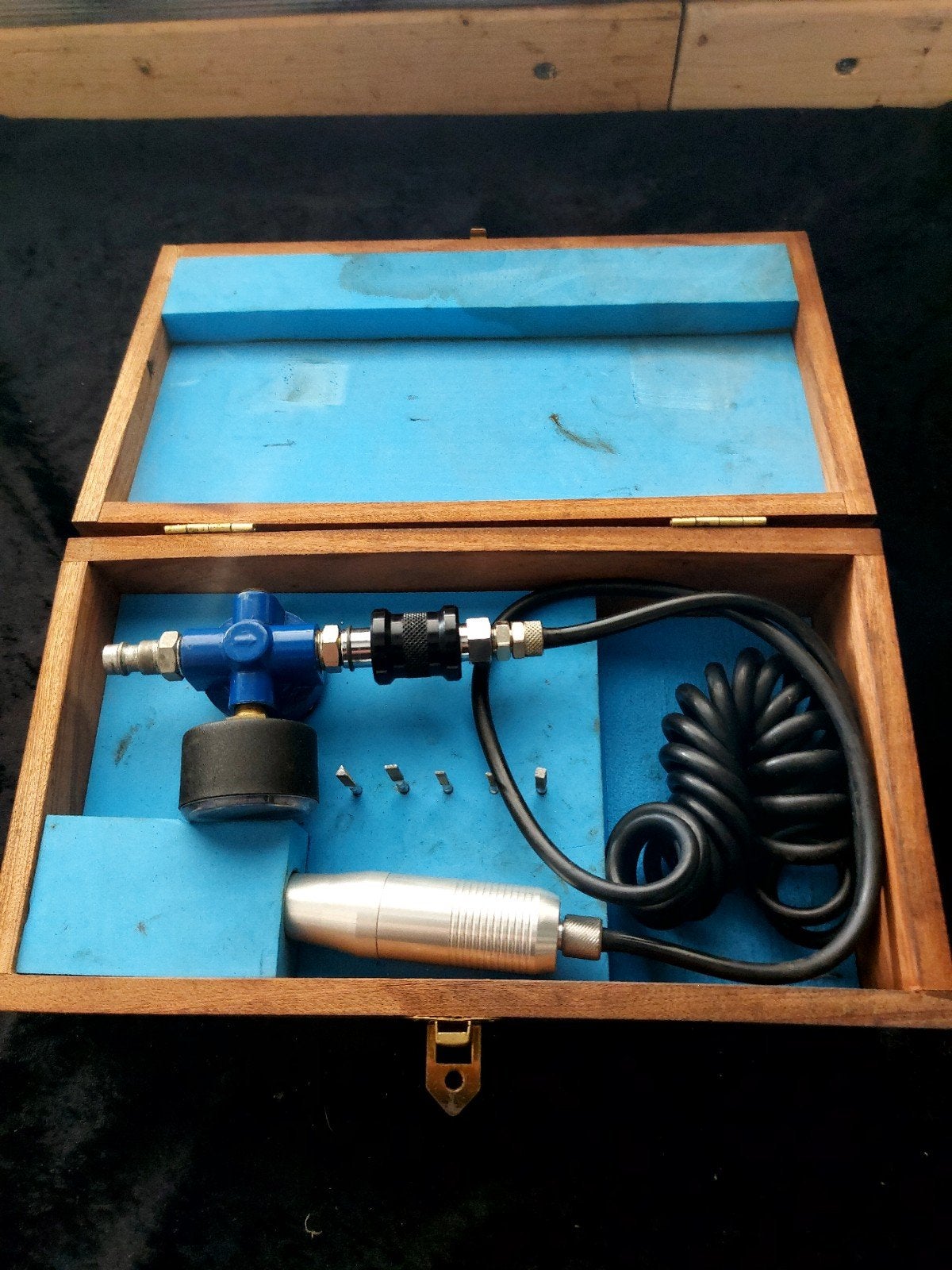 Pneumatische vijl, Ophalen of Verzenden, Zo goed als nieuw, Minder dan 700 watt, Haakse handslijpmachine