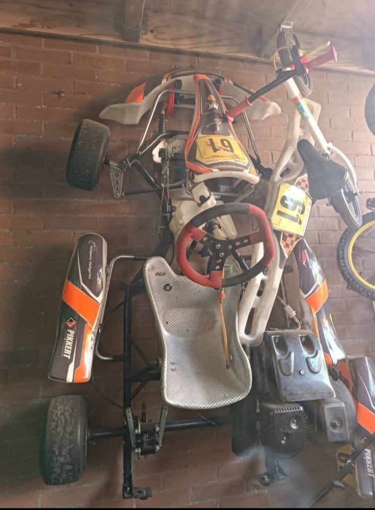 Kart met reserveonderdelen, Ophalen, Gebruikt, Kart