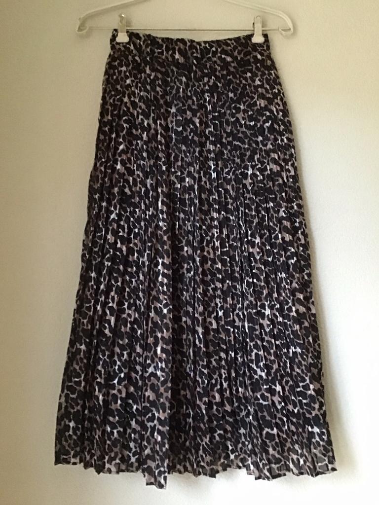 Nieuwe Seven Sisters gevoerde Plissé Rok zwart/bruin maat XS, Overige kleuren, Nieuw, Ophalen of Verzenden, Maat 34 (XS) of kleiner