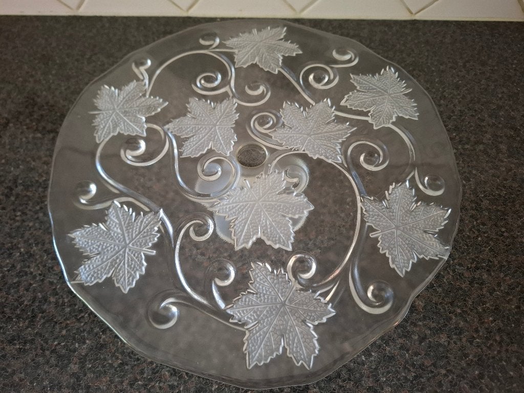 Taartplateau glas, Antiek en Kunst, Ophalen