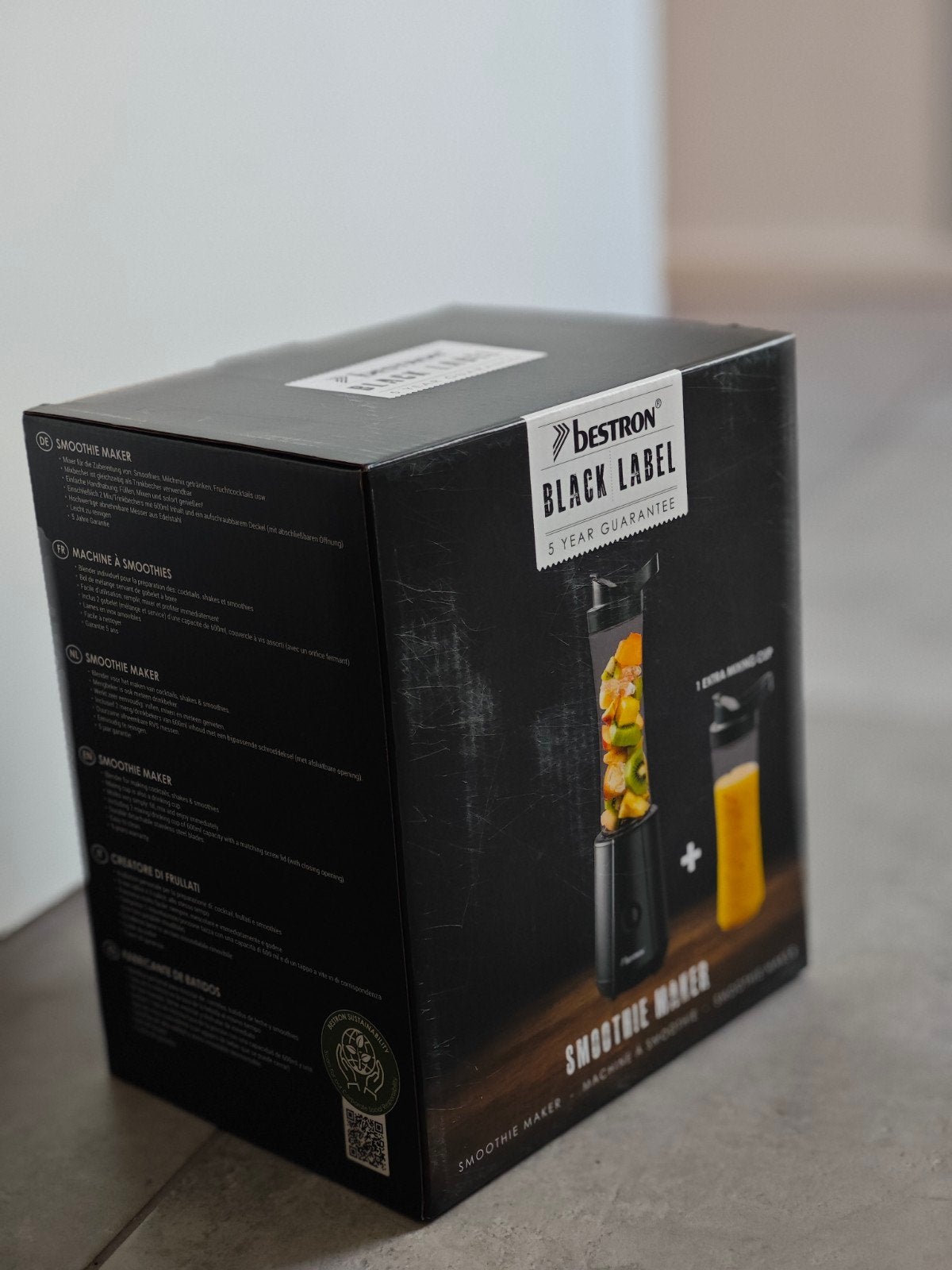 Bestron Smoothie nieuw, Minder dan 1 liter, Ophalen, Nieuw