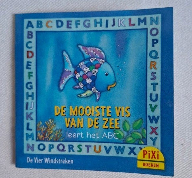 de Mooiste Vis van de zee ( leert het ABC) pixi boekje, Ophalen of Verzenden, Zo goed als nieuw, Marcus Pfister, Fictie algemeen