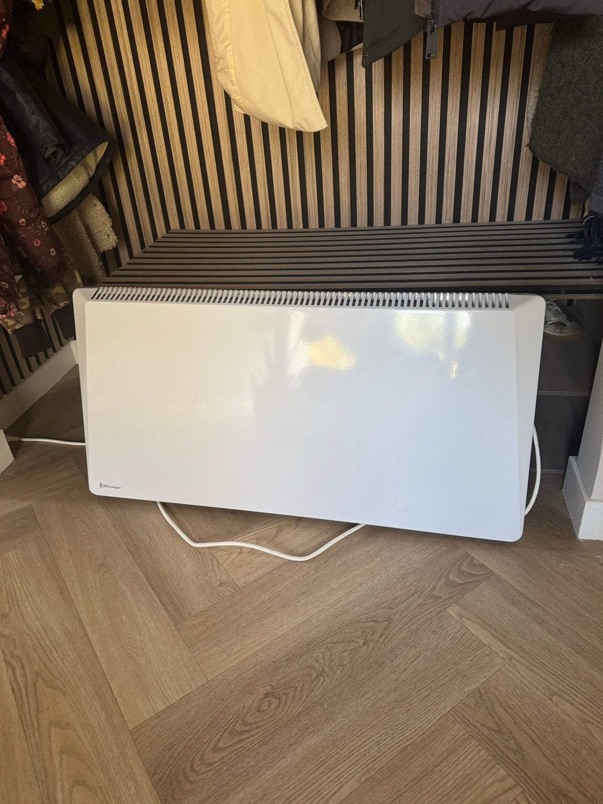 RadiaLight Elektrische Kachel 1500W - 42x85x8 cm, Ophalen, 30 tot 80 cm, Kachel, Zo goed als nieuw