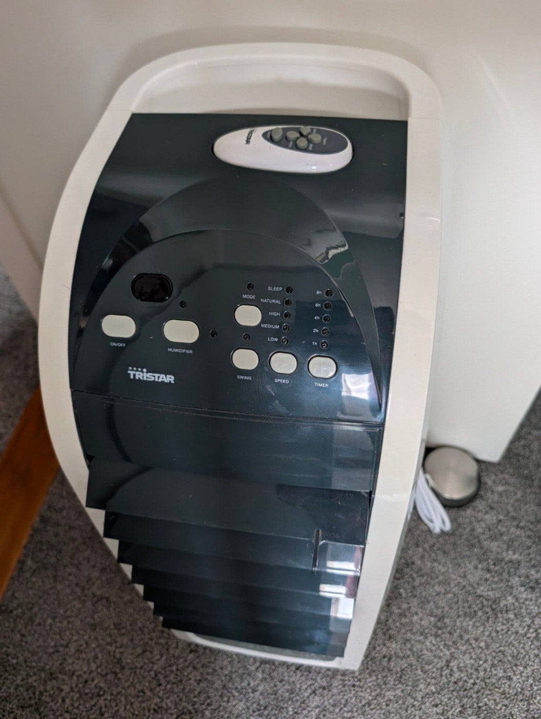tristar aircooler, Ophalen, Minder dan 60 m³, Ventileren, 3 snelheden of meer