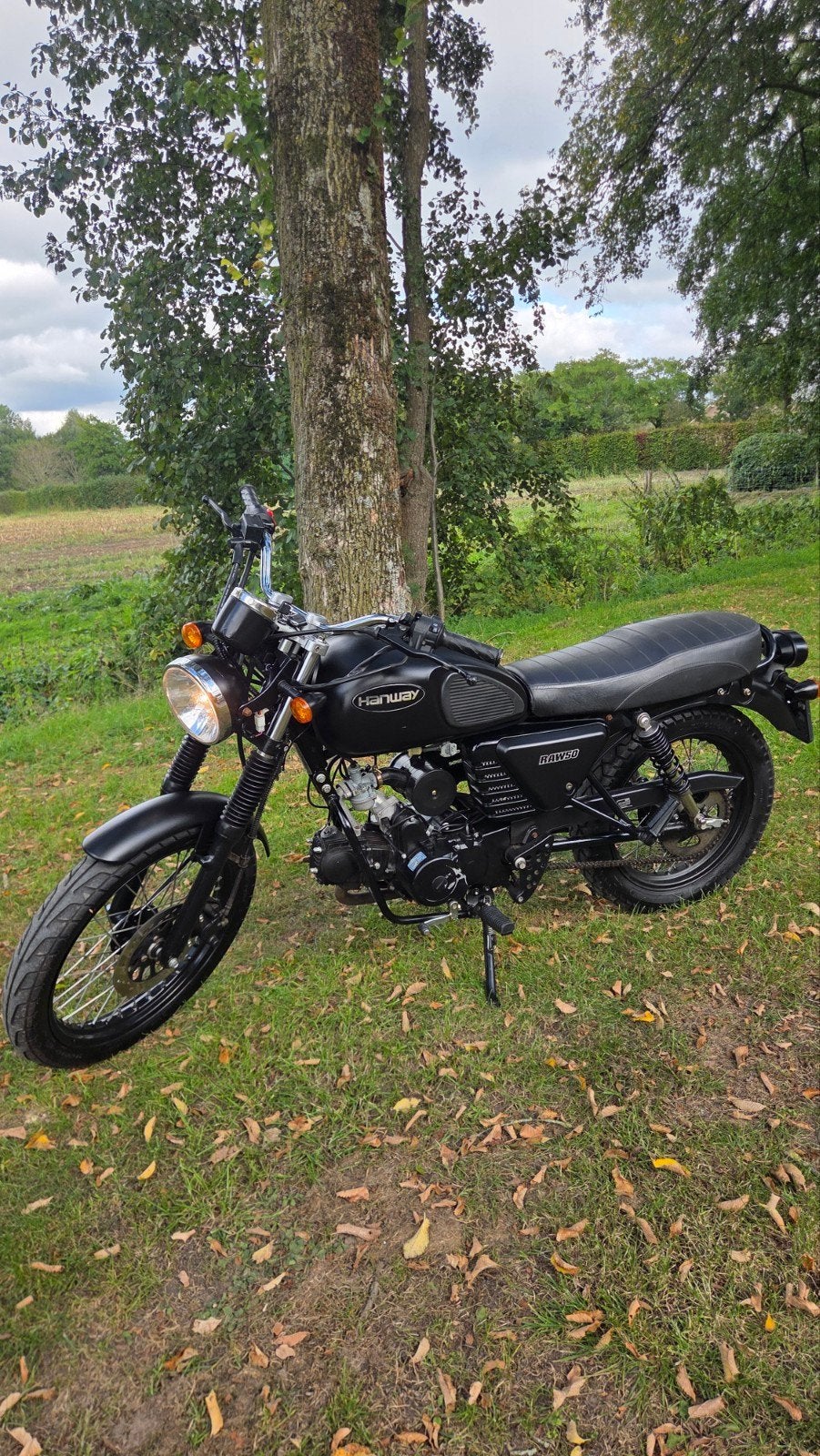 Hanway Raw 50 - 2020 - 3639km - Mat Zwart, Maximaal 45 km/u, Zo goed als nieuw, Hanway, 4 versnellingen