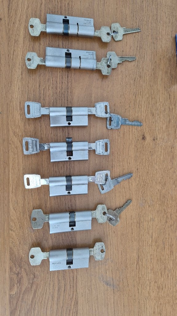 Sloten voor huisdeuren te koop, Ophalen of Verzenden, Nieuw, Rvs, Slot